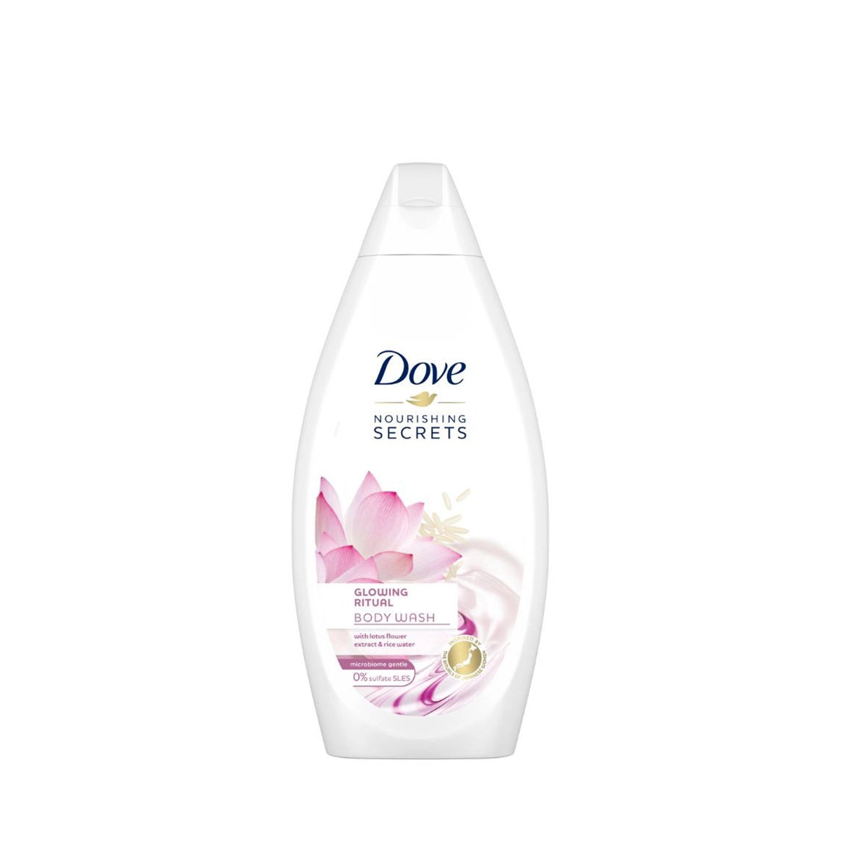 DOVE UK BODY WASH 500ML GLOWING RITUALL
