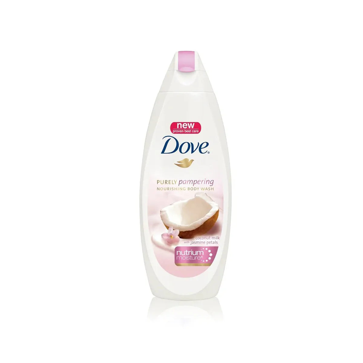 DOVE UK BODY WASH 500ML PURELY PAMPERING COCONUT MILK