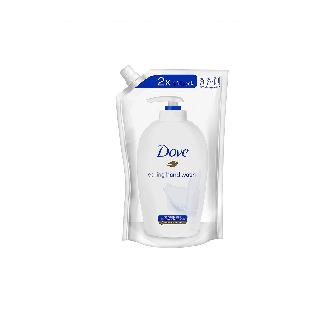 DOVE UK HAND WASH 500ML REFILL REFRESHING CARE