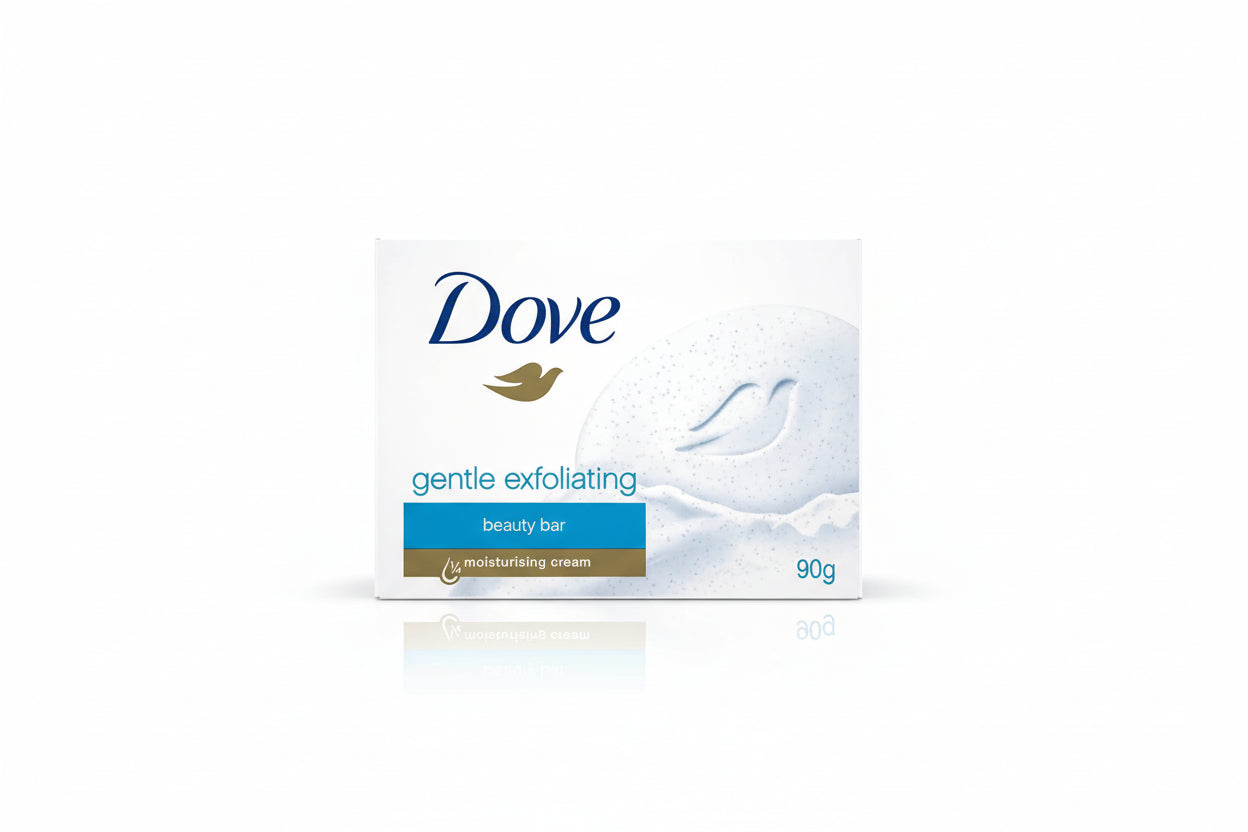 DOVE UK SOAP 90G GENTLE EXFOLIATING