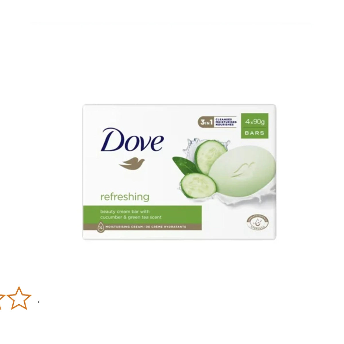 DOVE UK SOAP 90G REFRESHING
