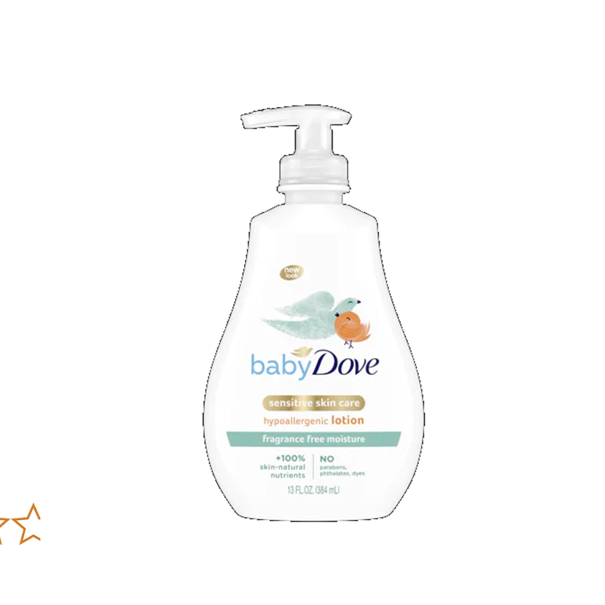 DOVE USA BABY LOTION 384ML CALMING MOISTURE