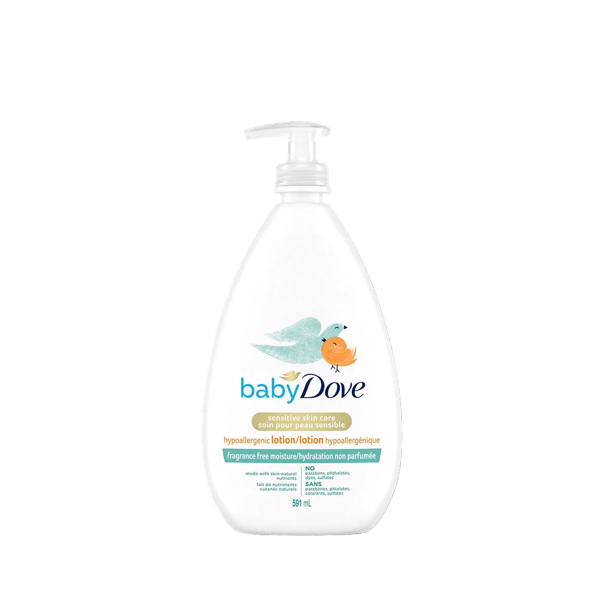 DOVE USA BABY LOTION 591ML SENSITIVE