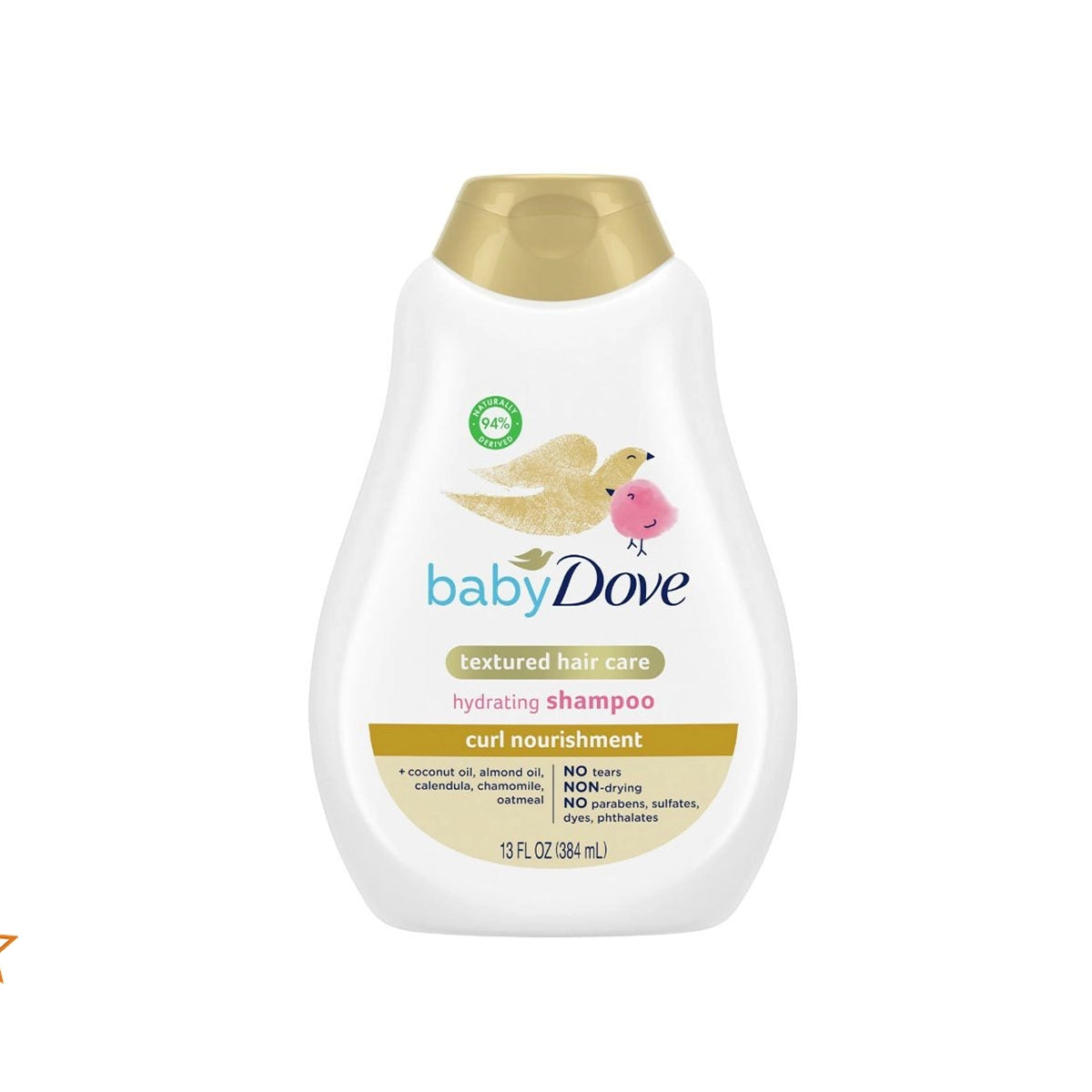 DOVE USA BABY SHAMPOO 384ML CURL NOURISHMENT