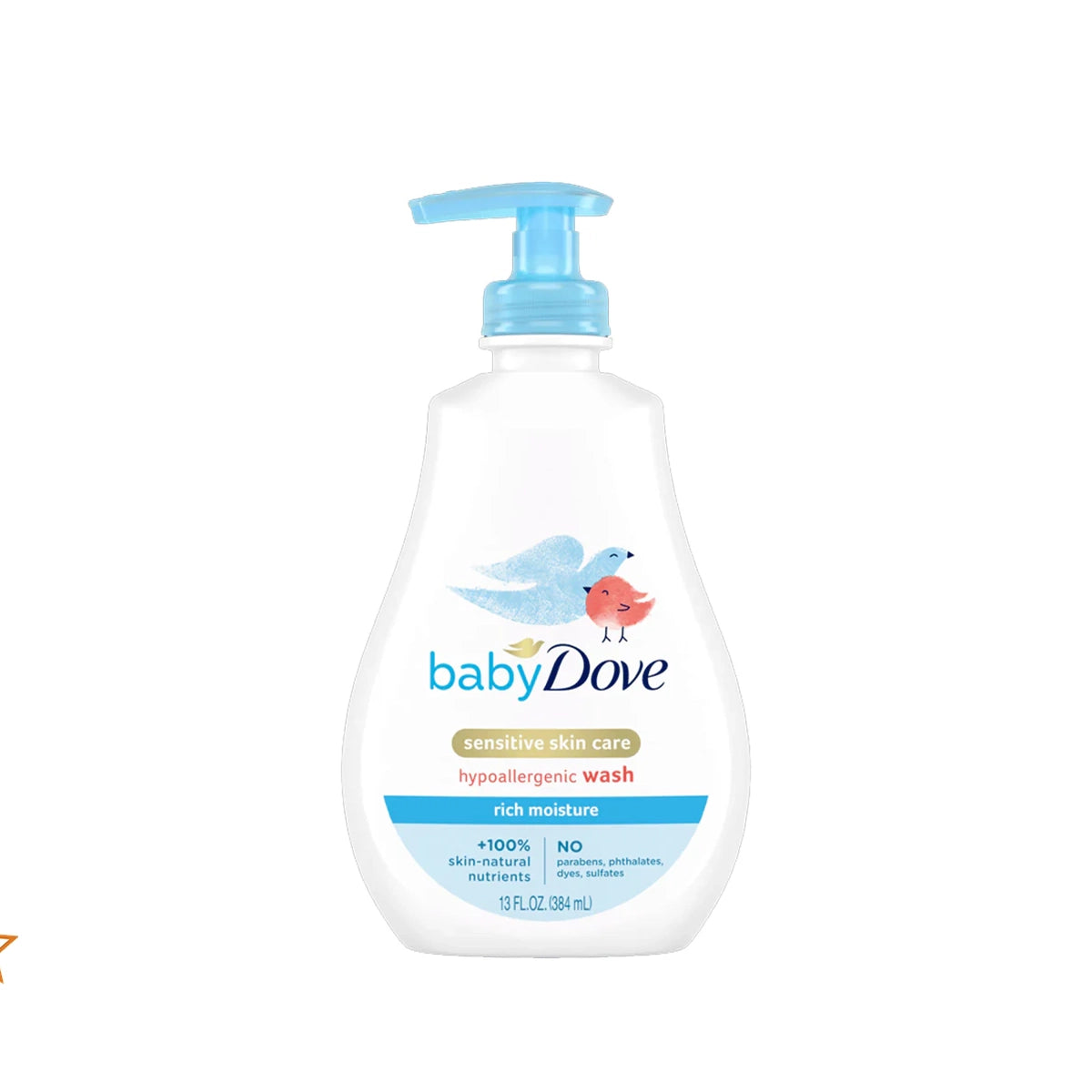 DOVE USA BABY SHAMPOO 384ML RICH MOISTURE
