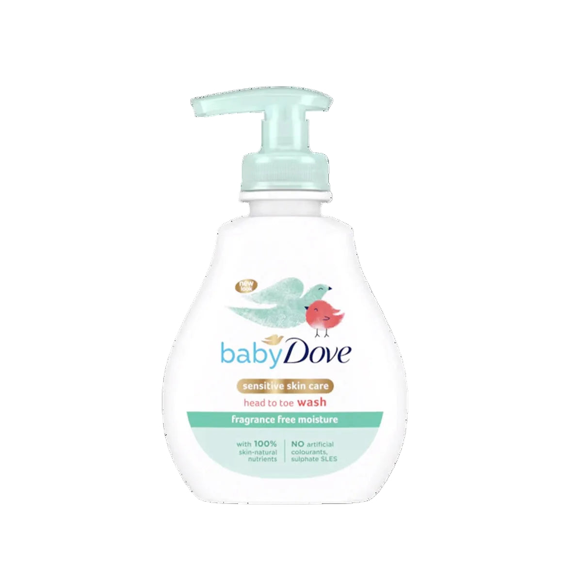 DOVE USA BABY TOP TO TOE WASH 591ML SENSITIVE