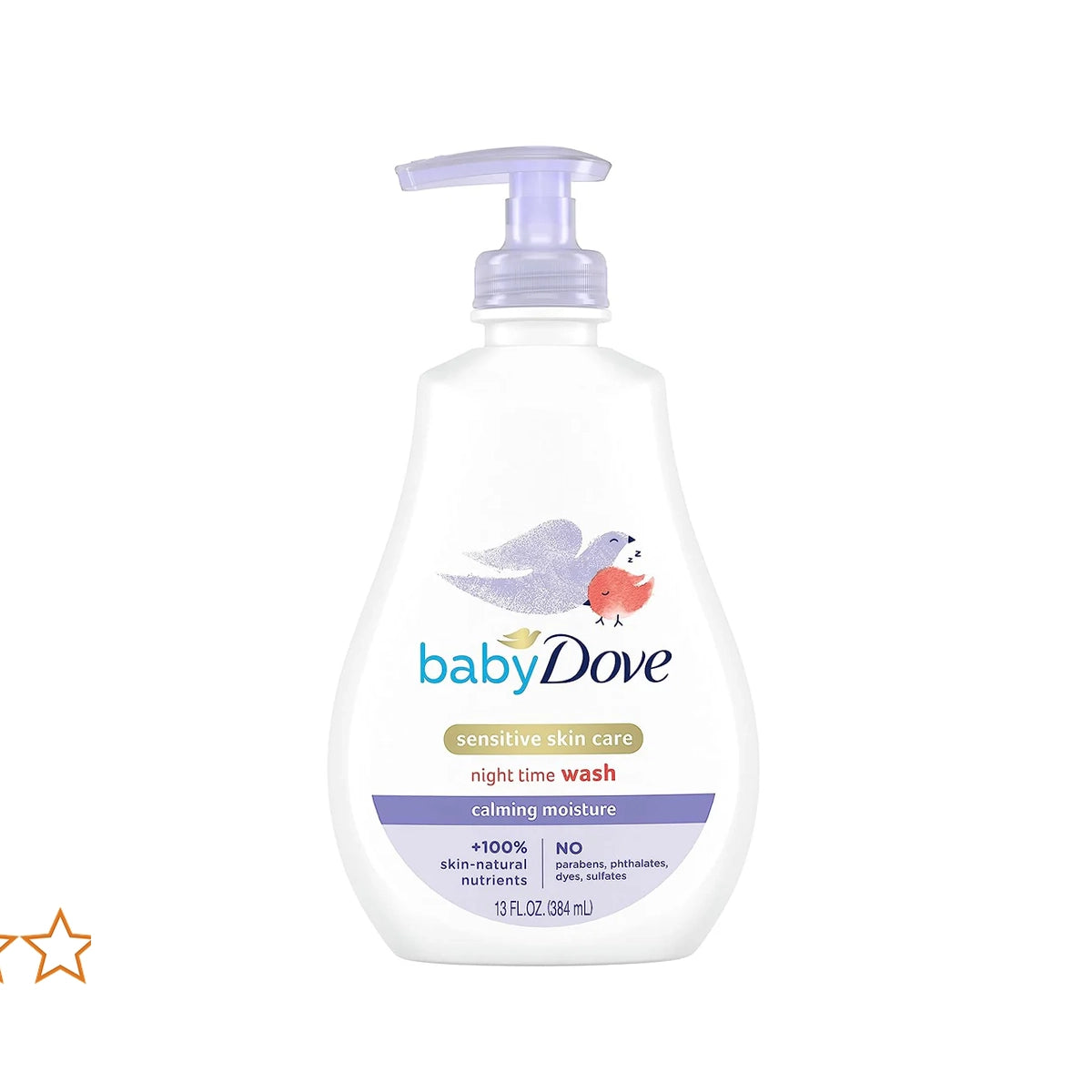 DOVE USA BABY WASH 384ML NIGHT TIME CALMING MOISTURE