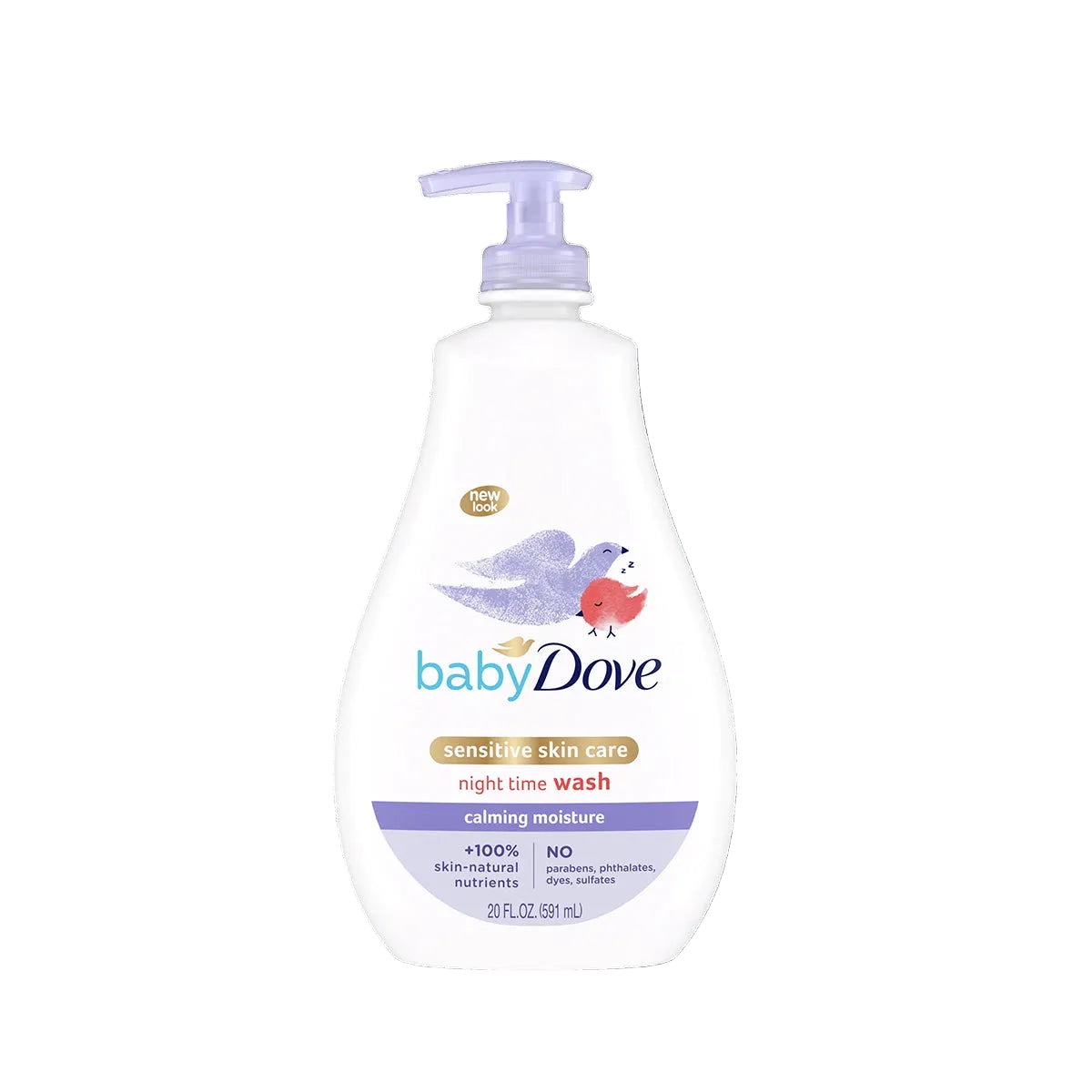 DOVE USA BABY WASH 591ML NIGHT TIME SENSITIVE SKIN