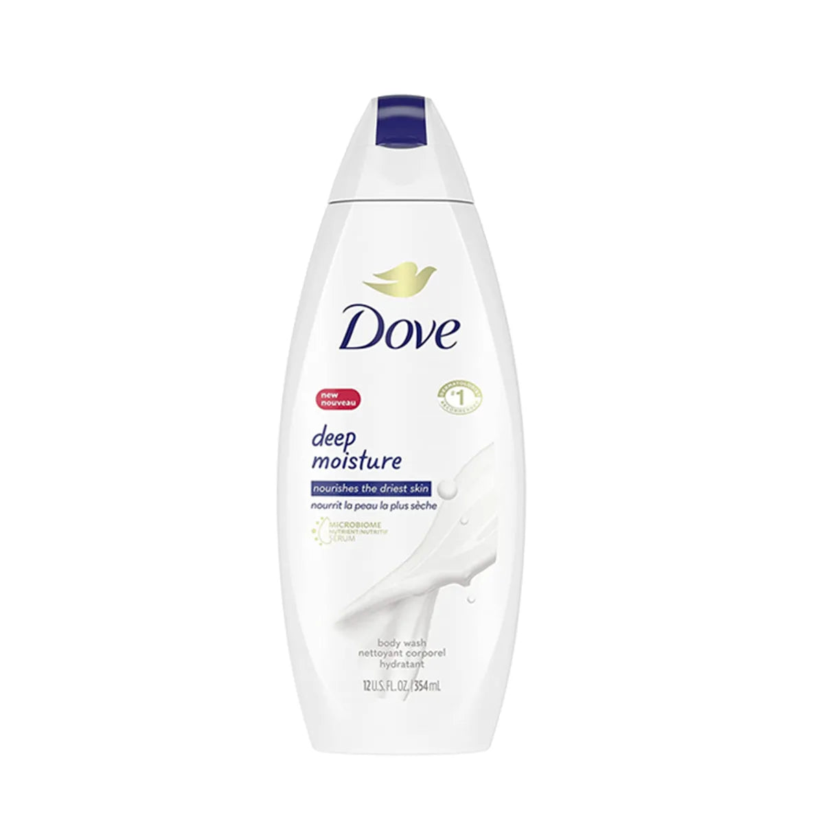 DOVE USA BODY WASH 354ML DEEP MOISTURE