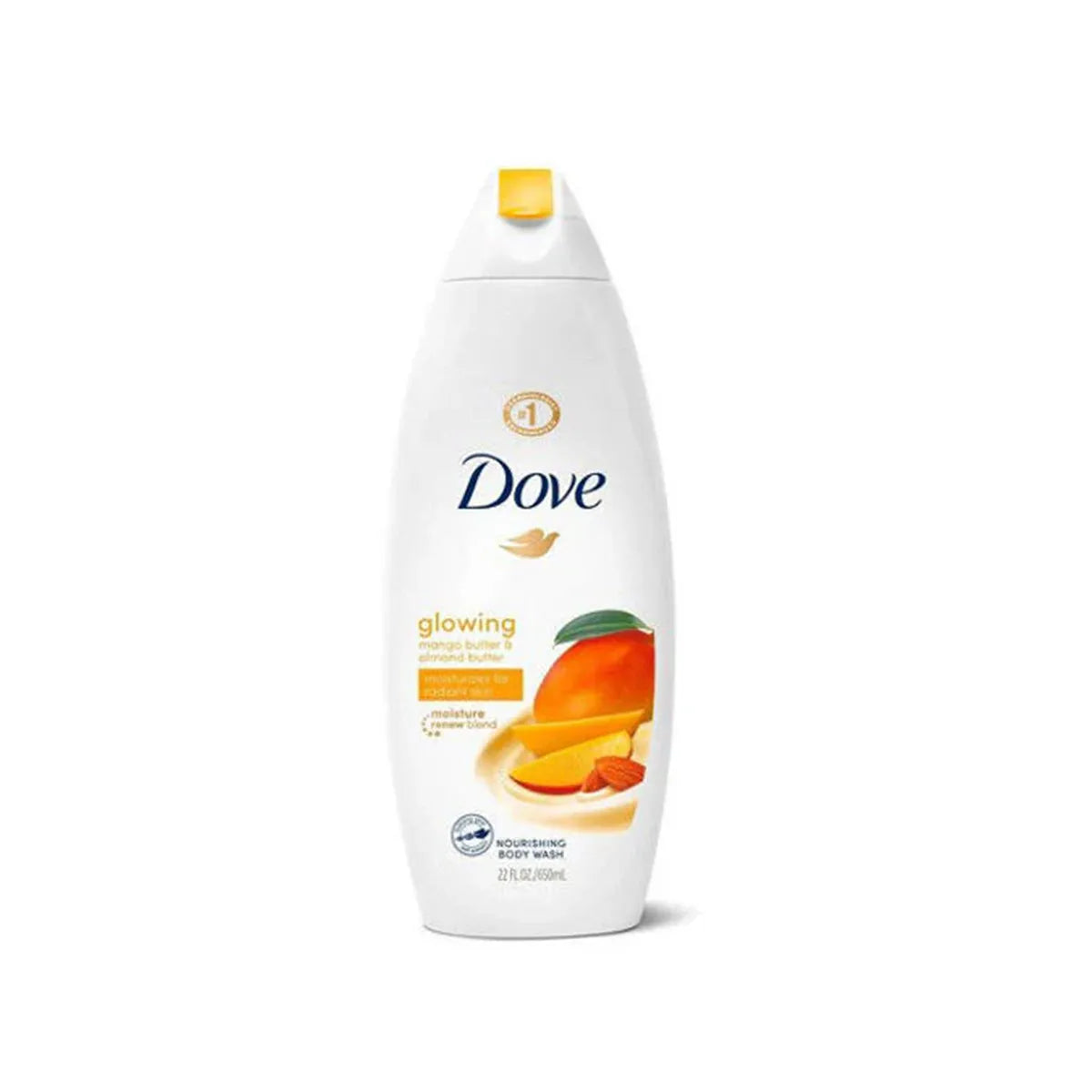 DOVE USA BODY WASH 650ML GLOWING