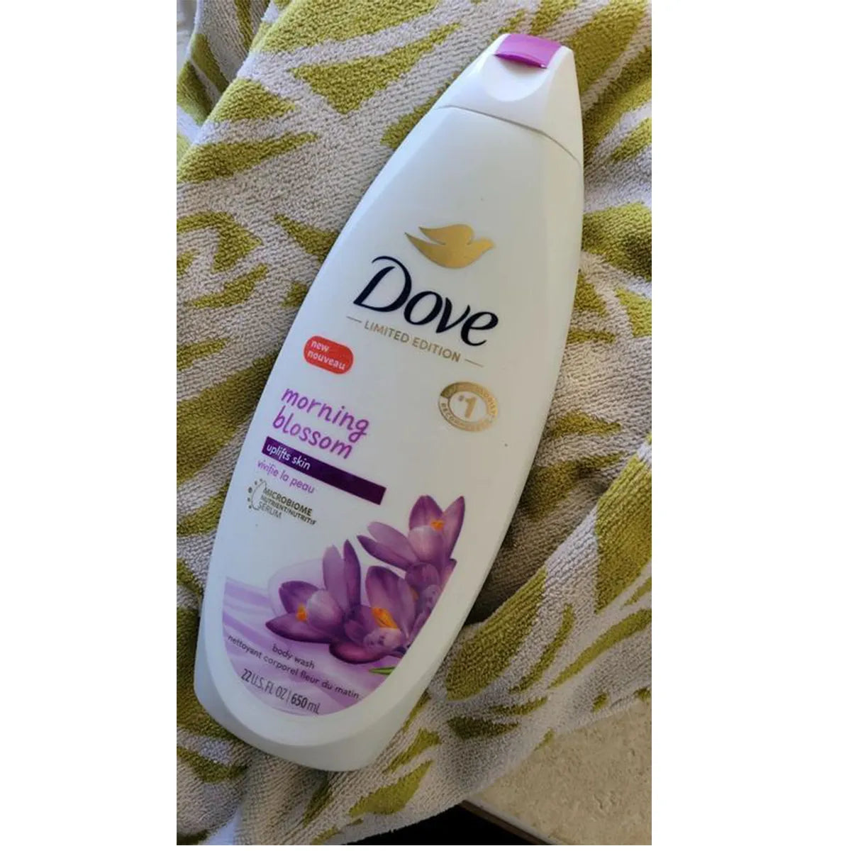 DOVE USA BODY WASH 650ML MORNING BLOSSOM