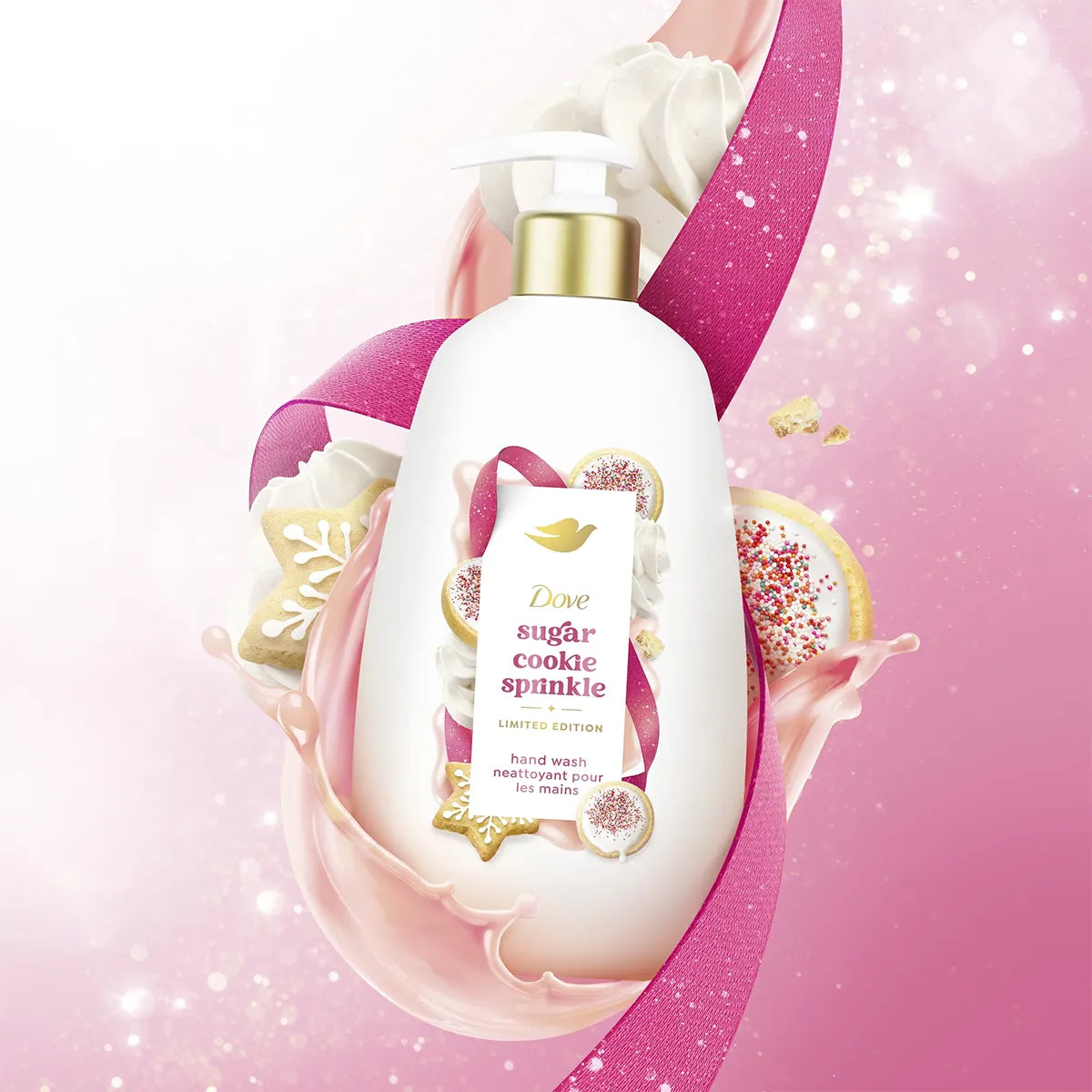 DOVE USA HAND WASH 355ML SUGAR COOKIE