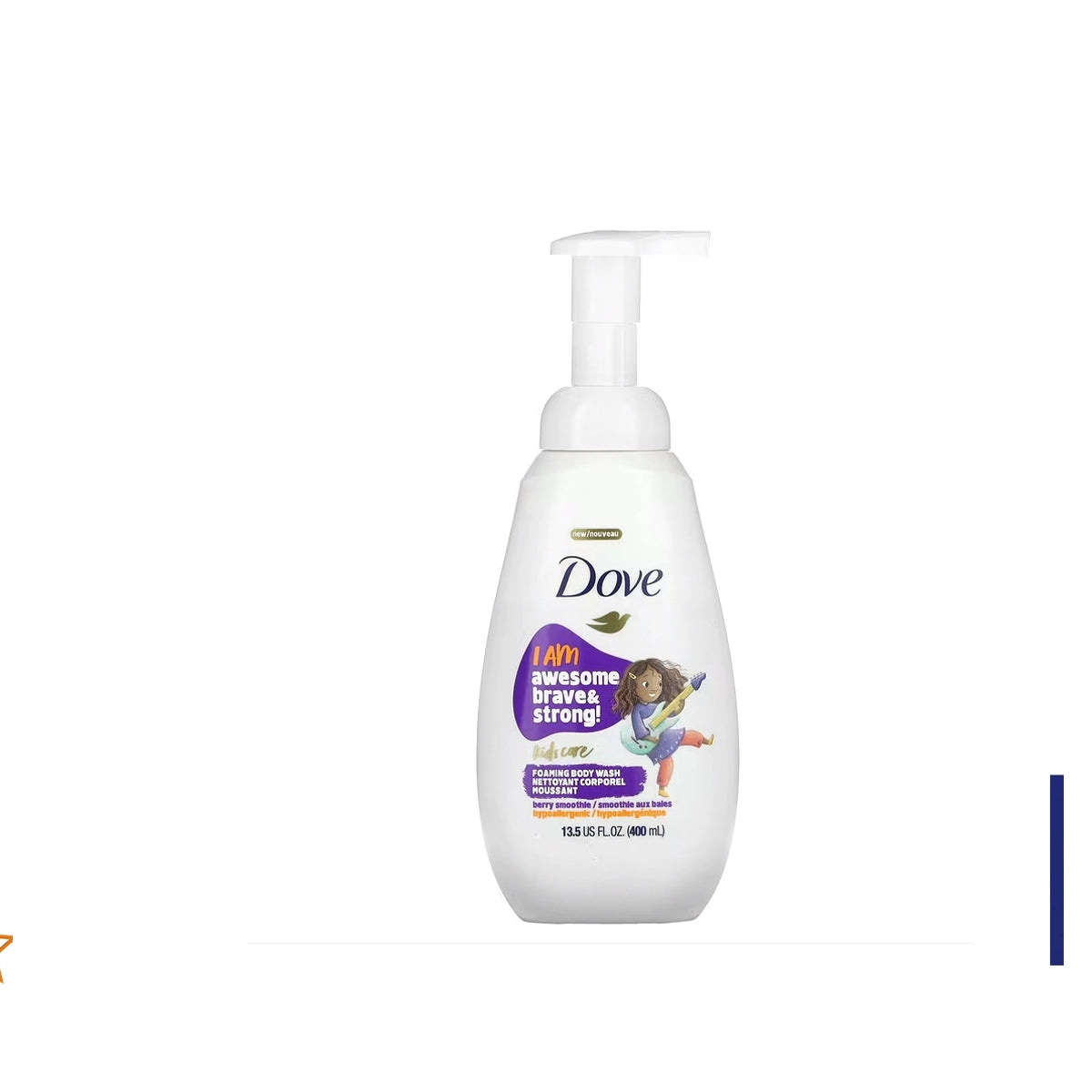 DOVE USA KIDS BODY WASH 400ML BERRY SMOOTHIE