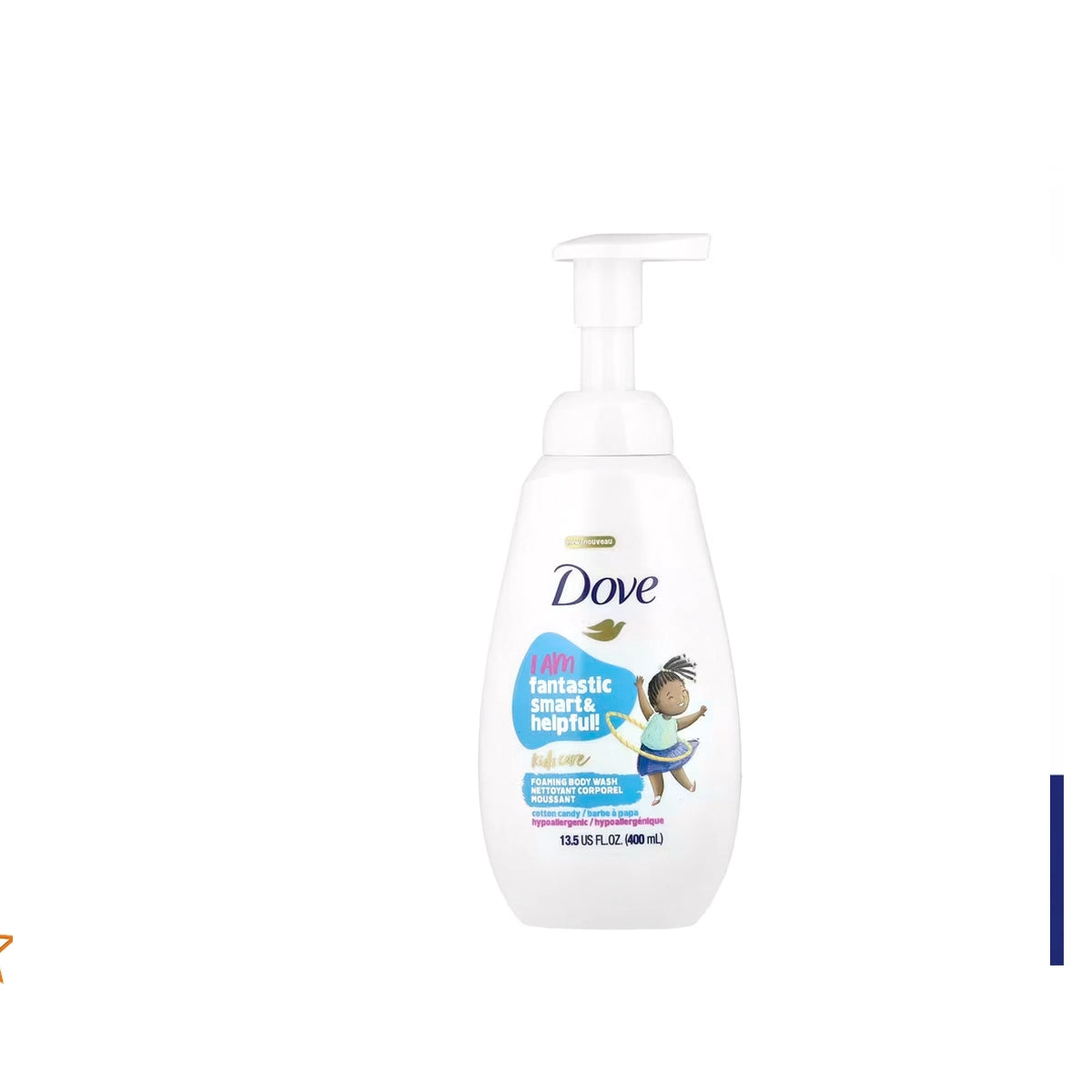 DOVE USA KIDS BODY WASH 400ML COTTOPN CANDY
