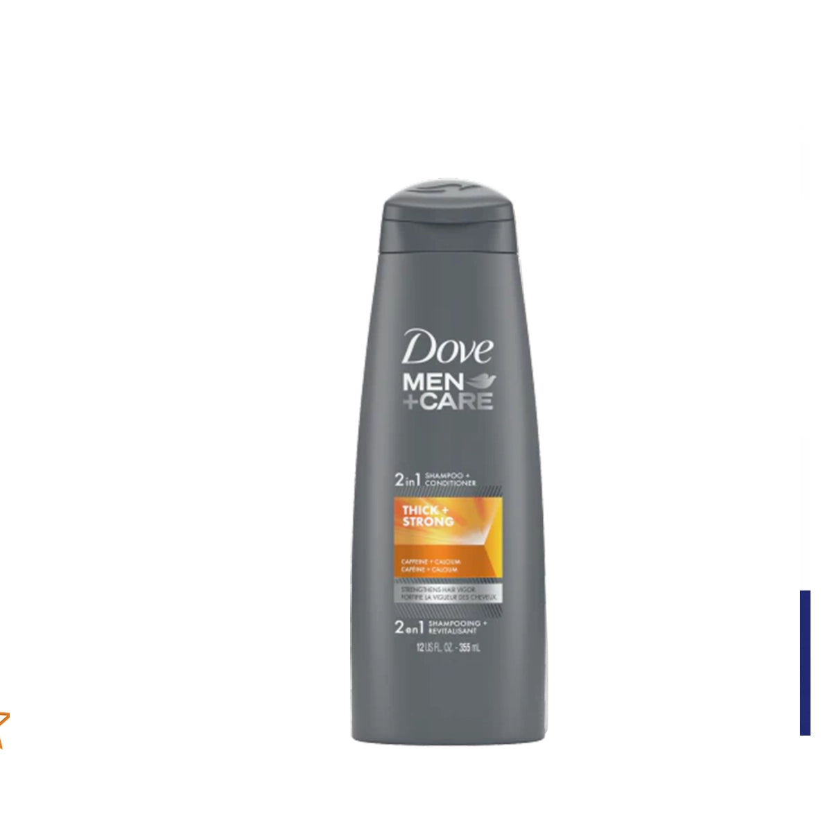 DOVE USA SHAMPOO 355ML MEN THICK & STRONG 2 IN 1