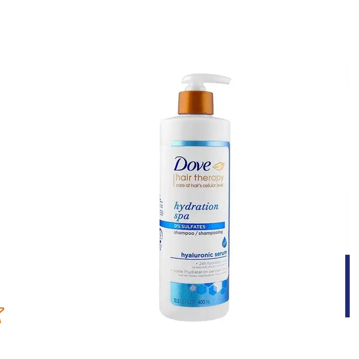DOVE USA SHAMPOO 400ML HYDRATION SPA