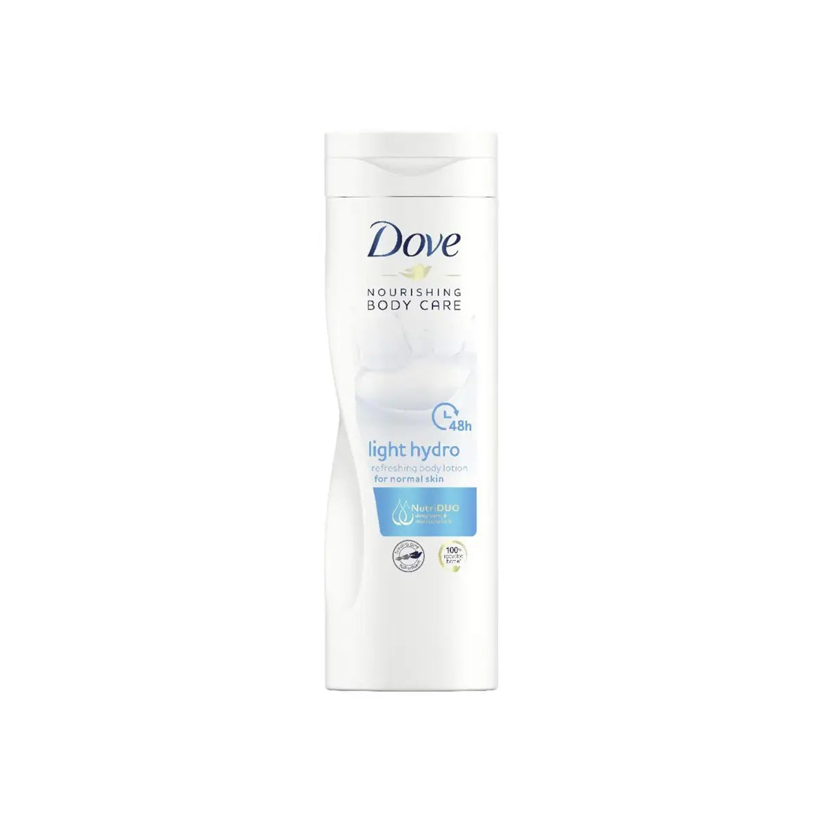 DOVE UK BODY LOTION 400ML LIGHT HYDRO