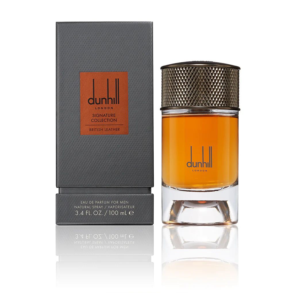 DUNHILL SIGNATURE COLLECTION BRITISH LEATHER FOR MEN EDP 100