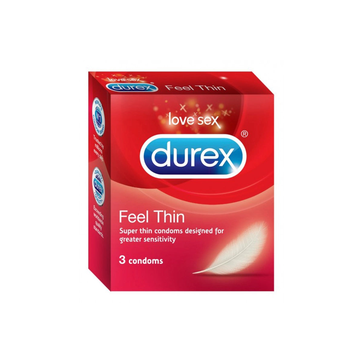 DUREX CONDOM 03CS THIN FEEL UK