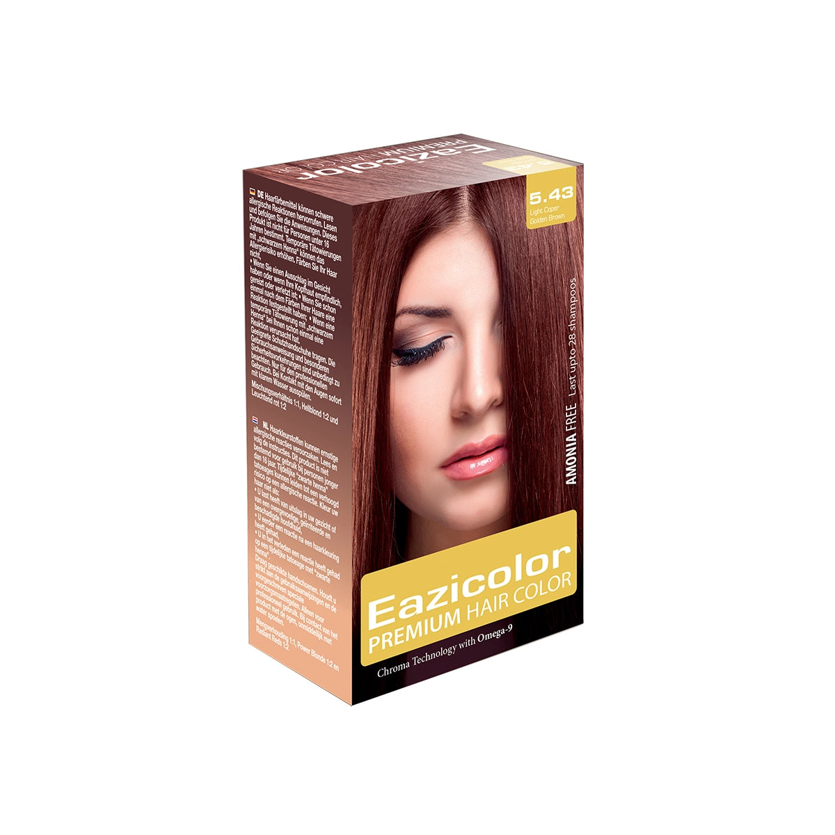 EAZICOLOR PREMIUM MEN HAIR COLOR 60ML 4.0