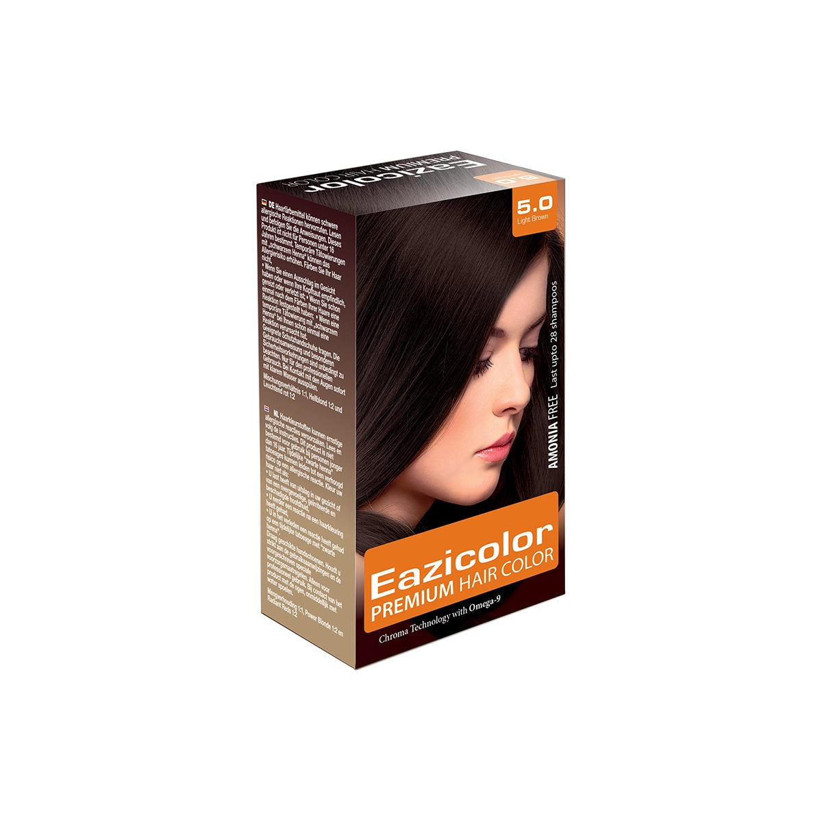 EAZICOLOR HAIR COLOR 60ML 5.0