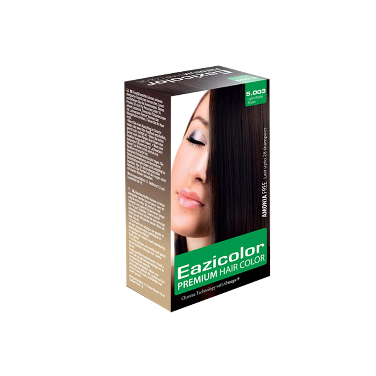 EAZICOLOR PREMIUM WOMEN HAIR COLOR 60ML 5.003