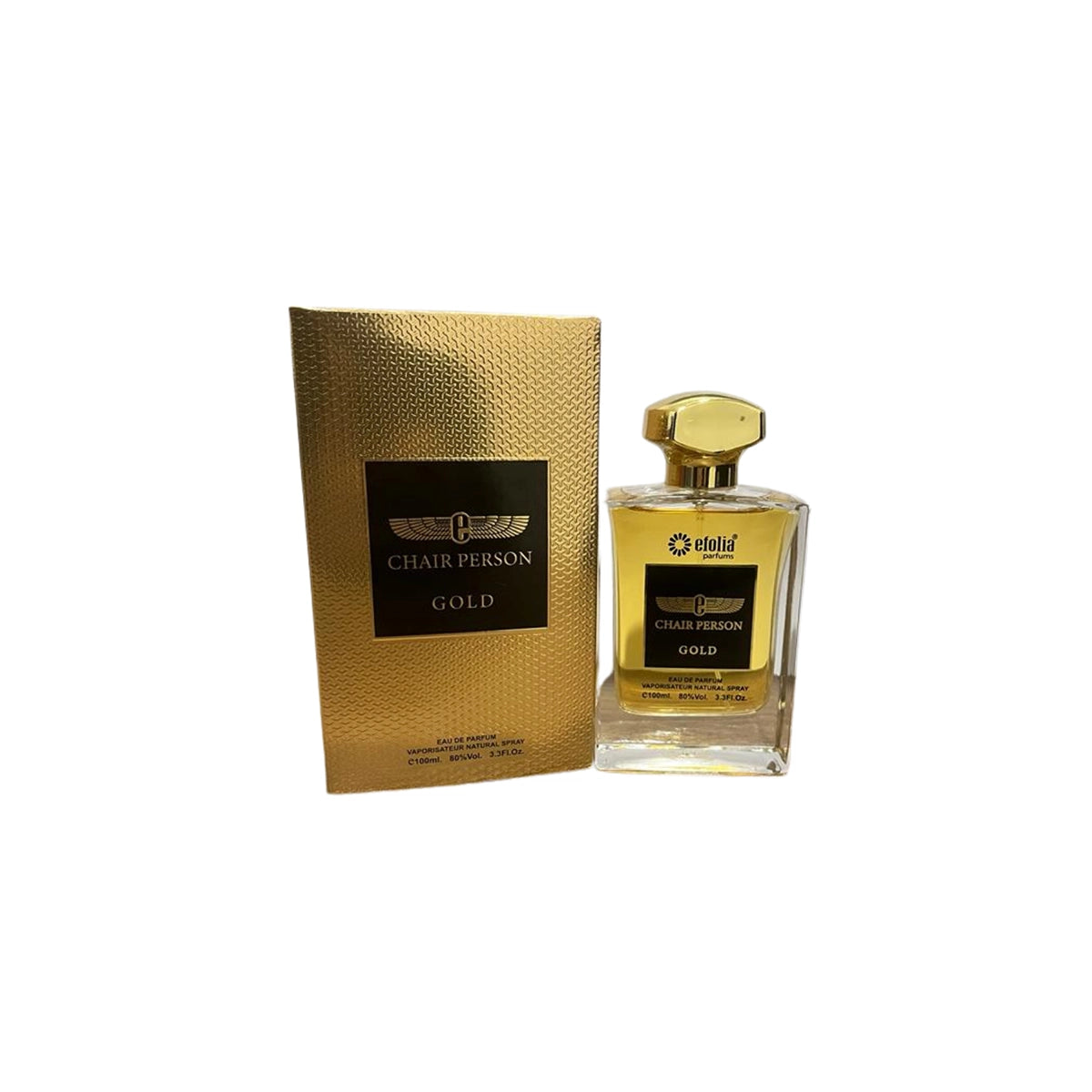 EFOLIA CHAIR PERSON GOLD EDP 100ML