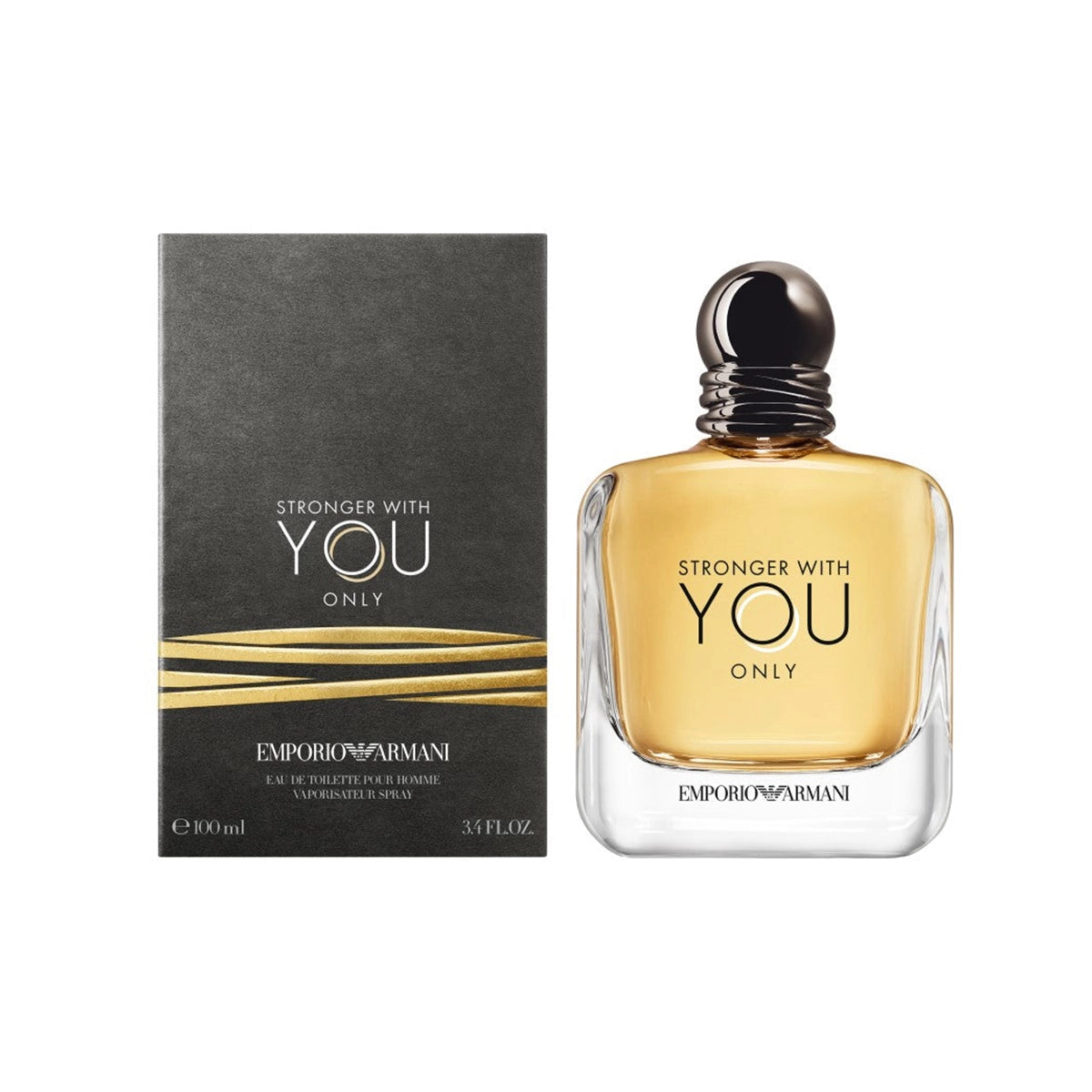 EMPORIO ARMANI STRONGER WITH YOU ONLY EDT 100ML