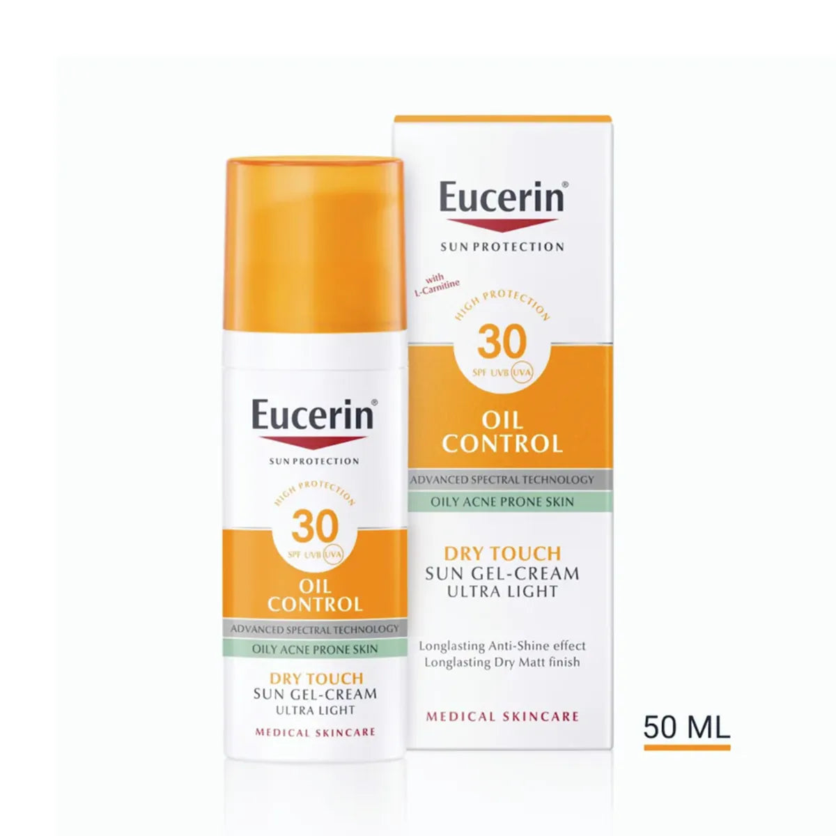 EUCERIN OIL CONTROL DRY TOUCH SUN GEL CREAM SPF50