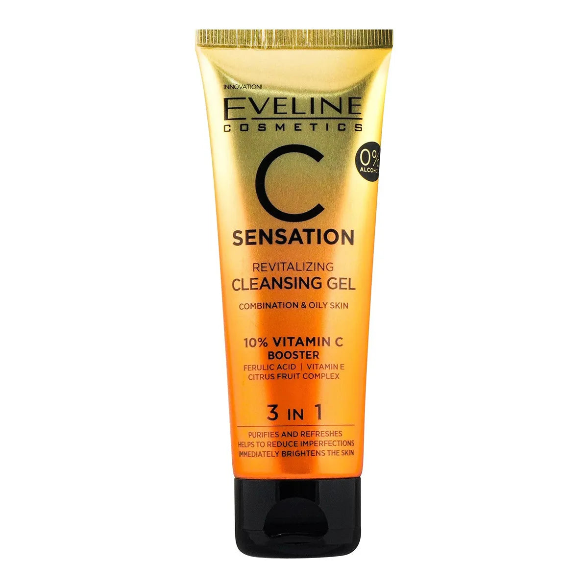 EVELINE C SENSATION CLEANSING GEL 3 IN 1