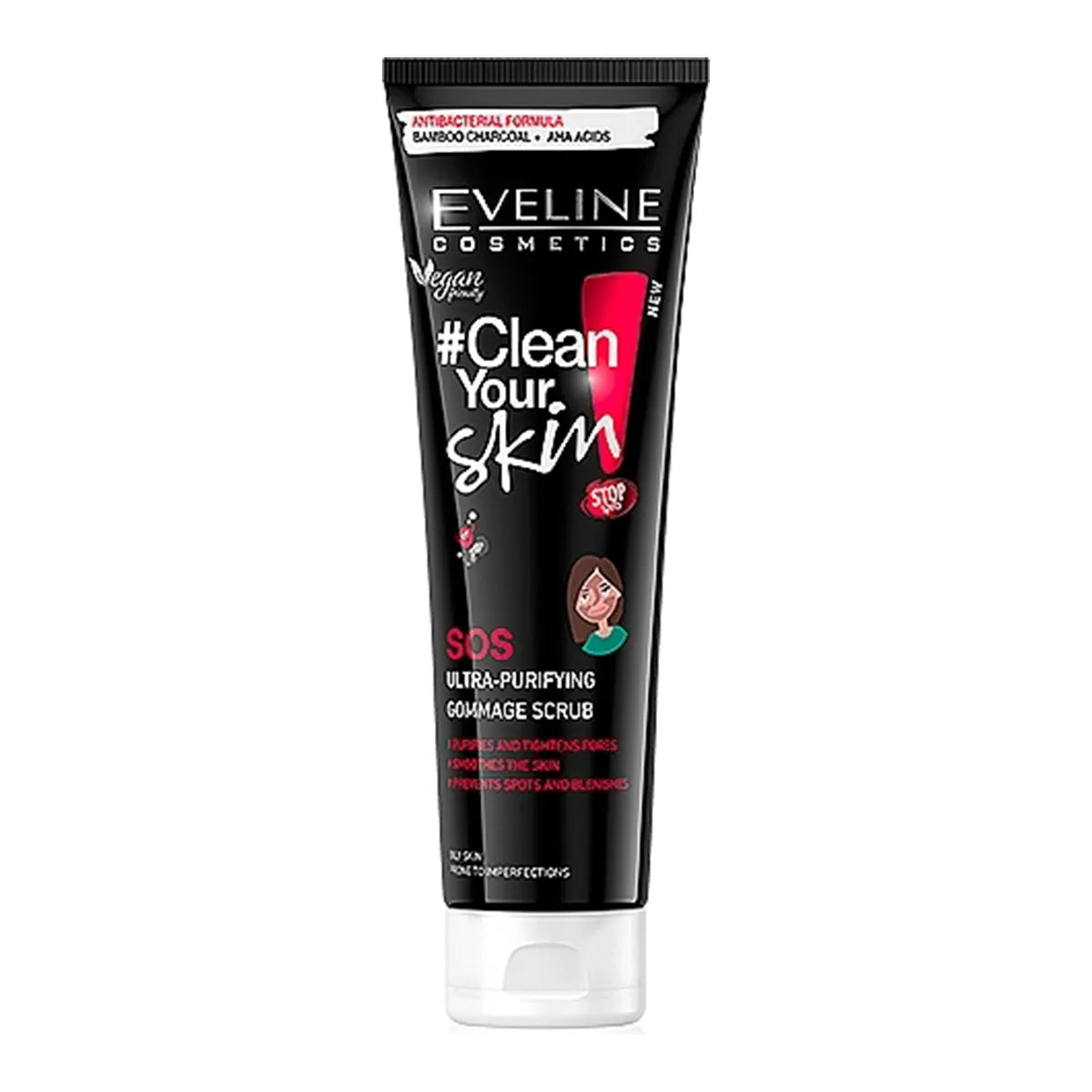 EVELINE CLEAN YOUR SKIN SCRUB ULTRA PURIFYING