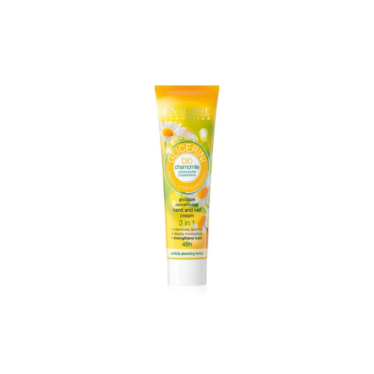 EVELINE GLICERINI HAND & NAIL CREAM 100ML BIO CHAMOMILE