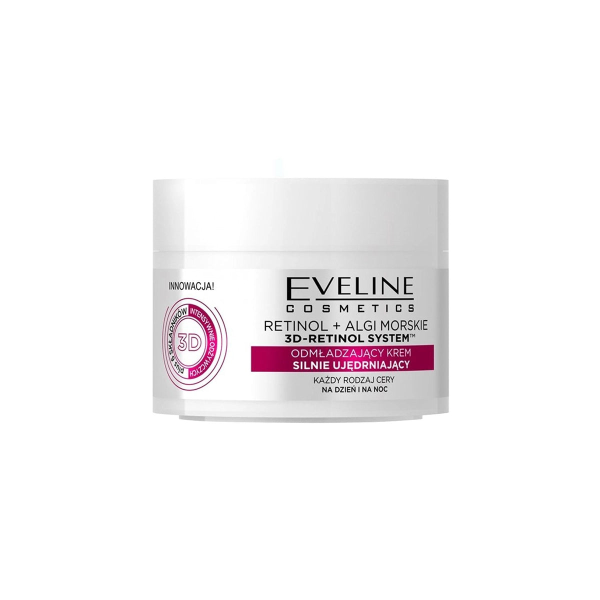 EVELINE RETINOL SEA ALGAE 3D SYSTEM DAY & NIGHT CREAM 50ML
