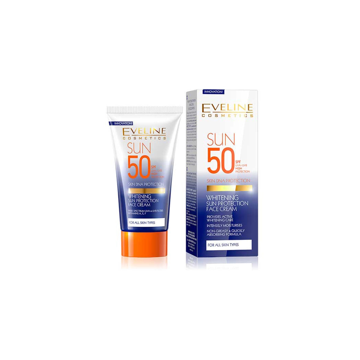 EVELINE SUN PROTECTION FACE CREAM SPF50 50ML