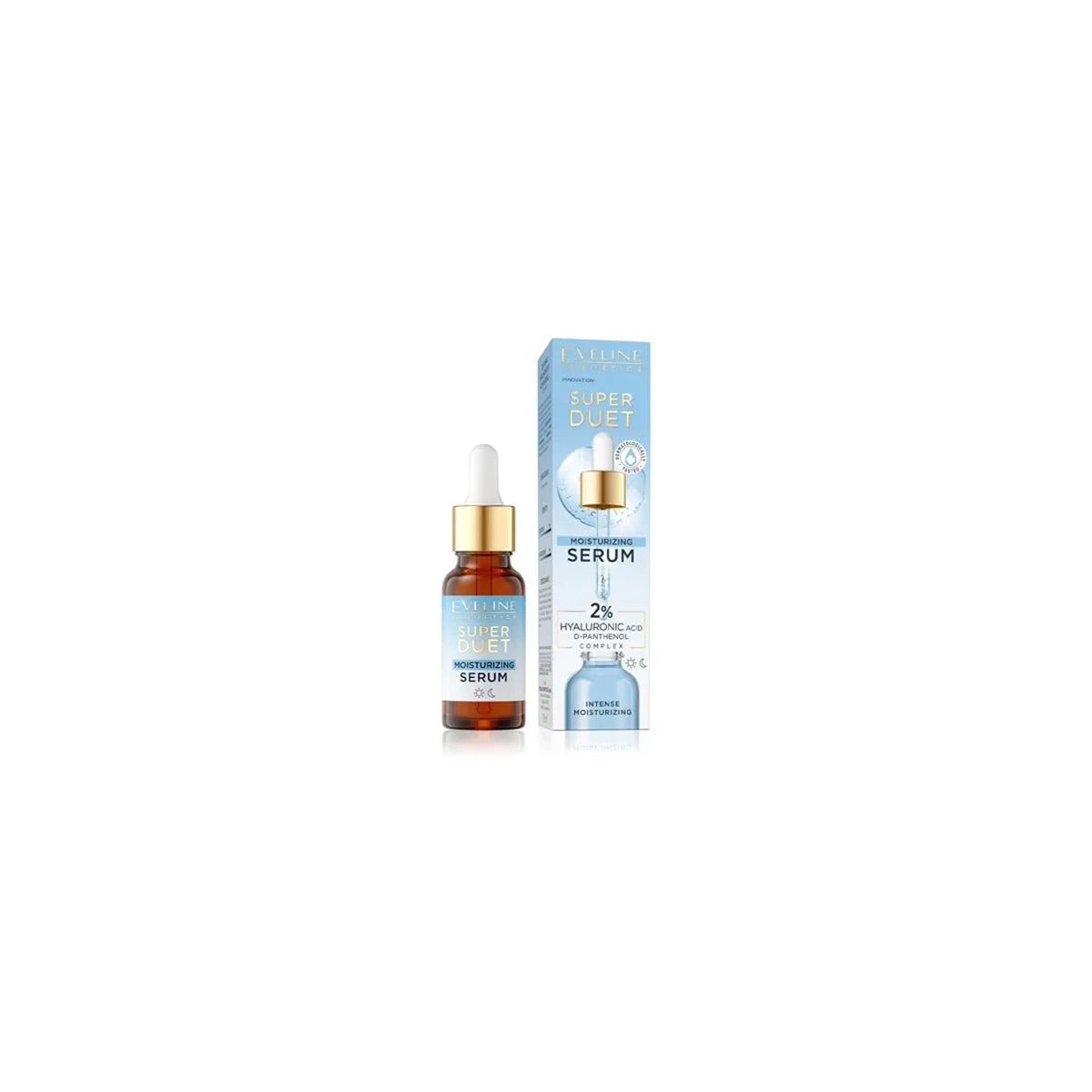 EVELINE SUPER DUET HIALURONOWY 2% FACE SERUM 18ML
