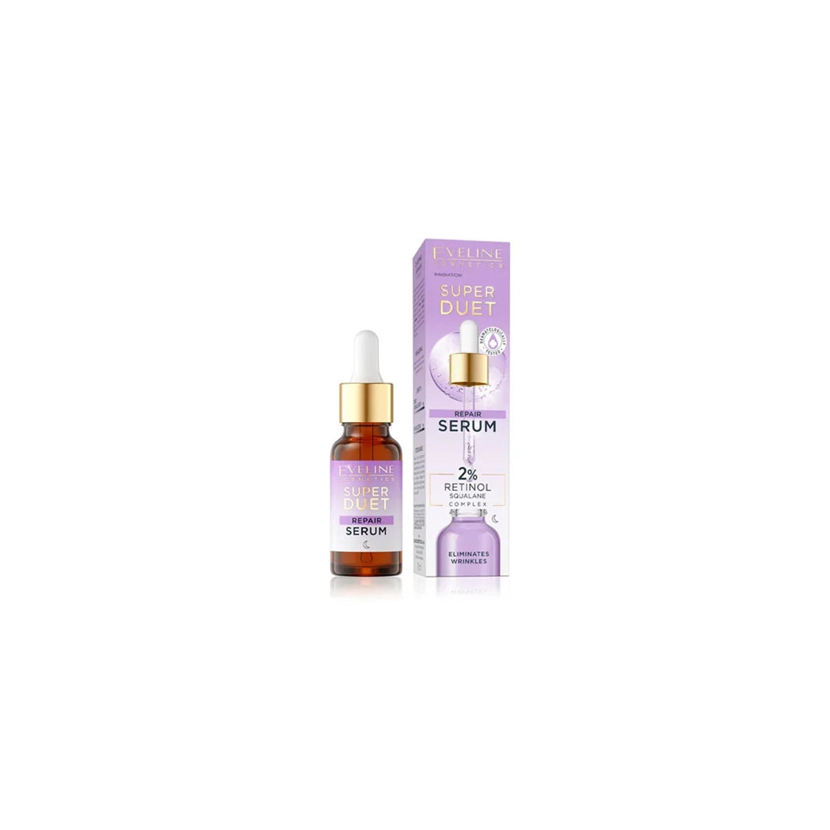 EVELINE SUPER DUET RETINOL 2% FACE SERUM 18ML