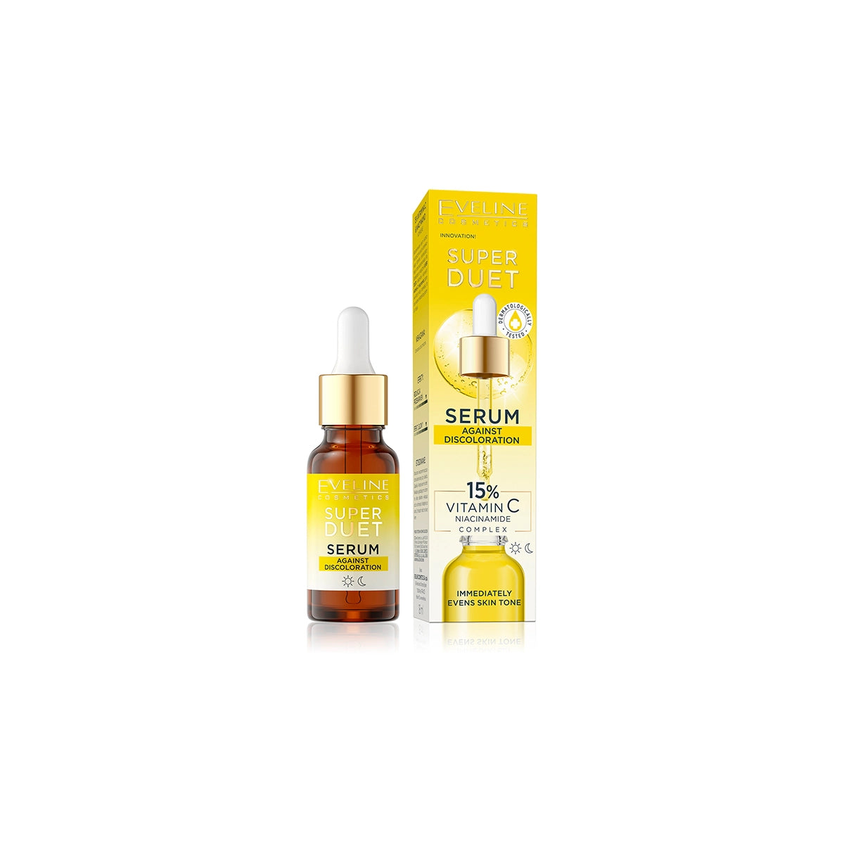 EVELINE SUPER DUET VITAMIN C 15% FACE SERUM 18ML