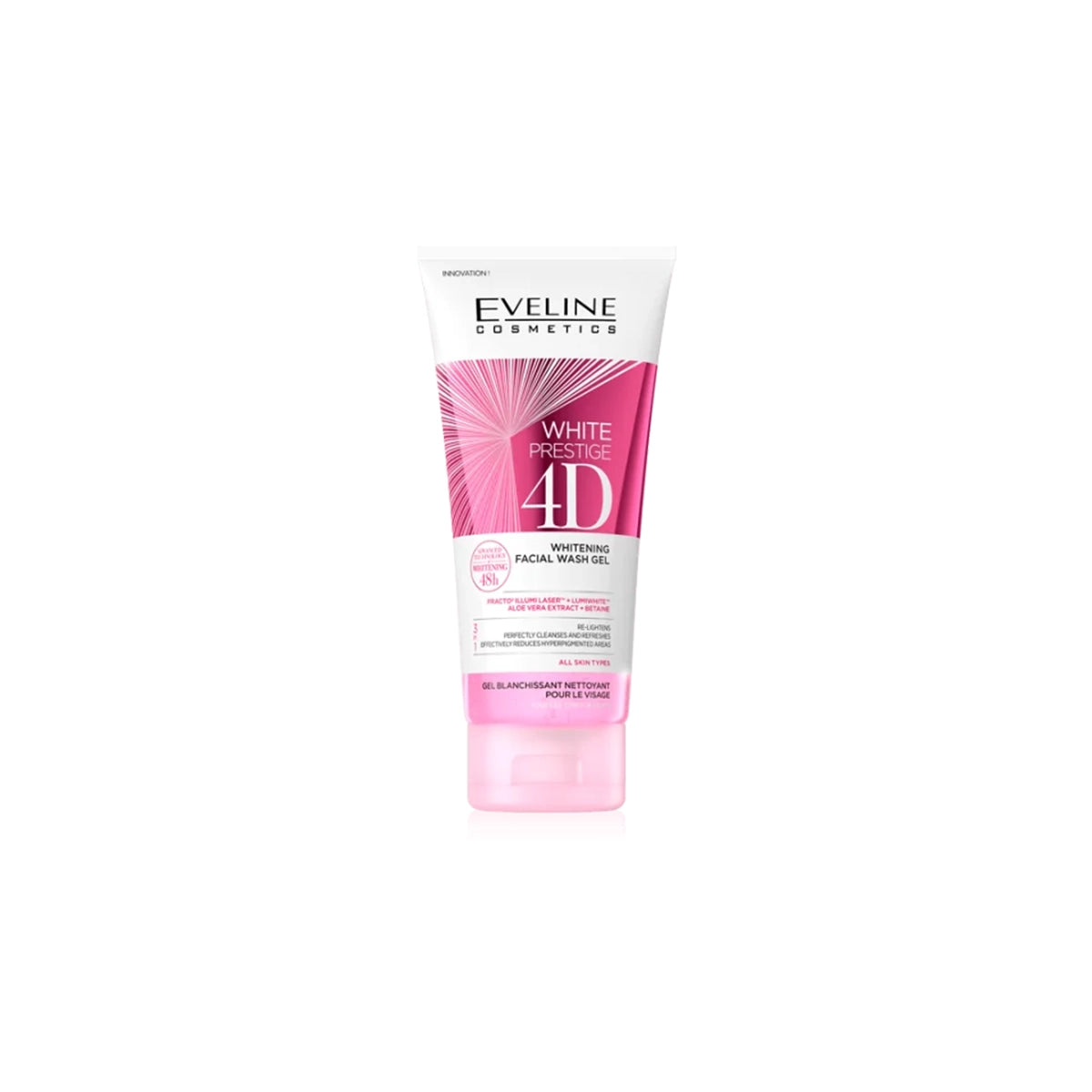 EVELINE WHITE PRESTIGE 4D FACIAL WASH GEL 200ML
