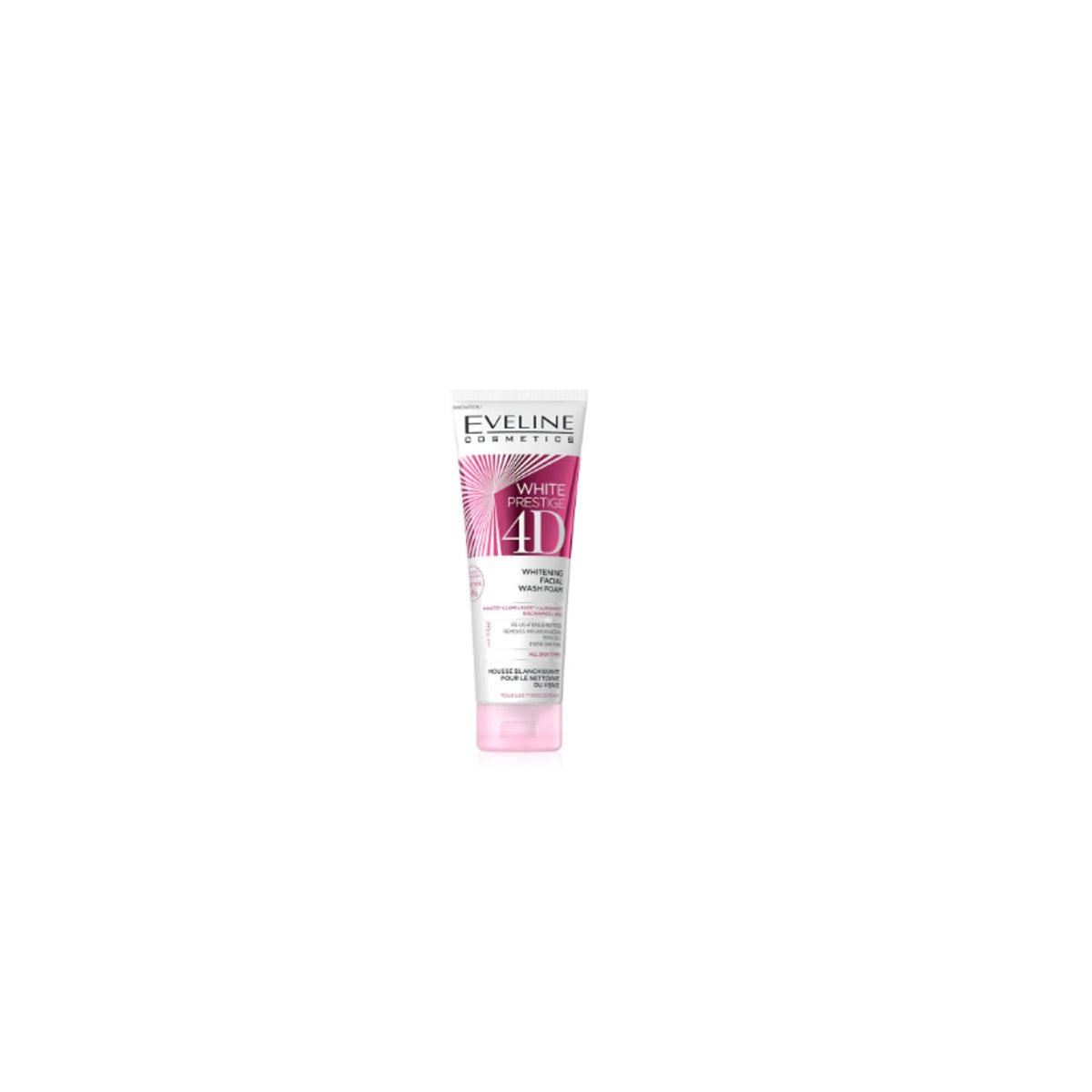 EVELINE WHITE PRESTIGE 4D WHITENING FACIAL WASH 100ML