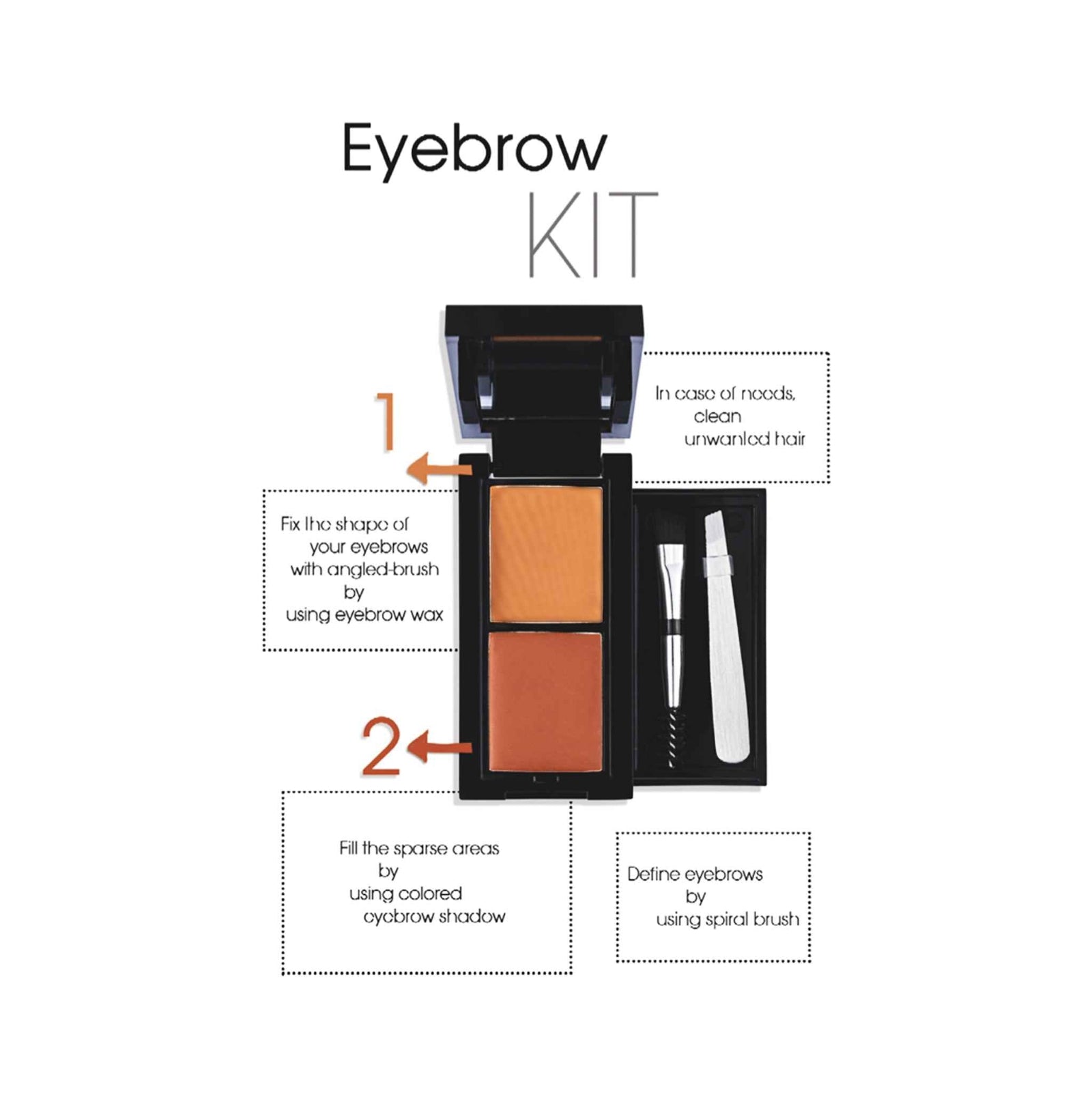 FLORMAR EYEBROW DESIGN KIT 20