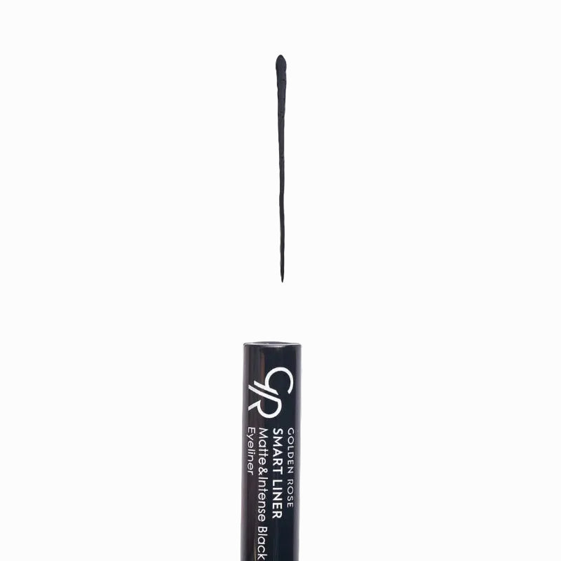 GOLDEN ROSE EYELINER SMART MATTE&INTENSE BLACK