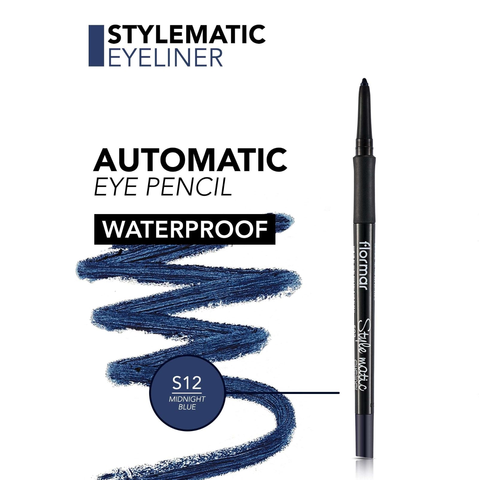 FLORMAR EYELINER STYLE MATIC S12