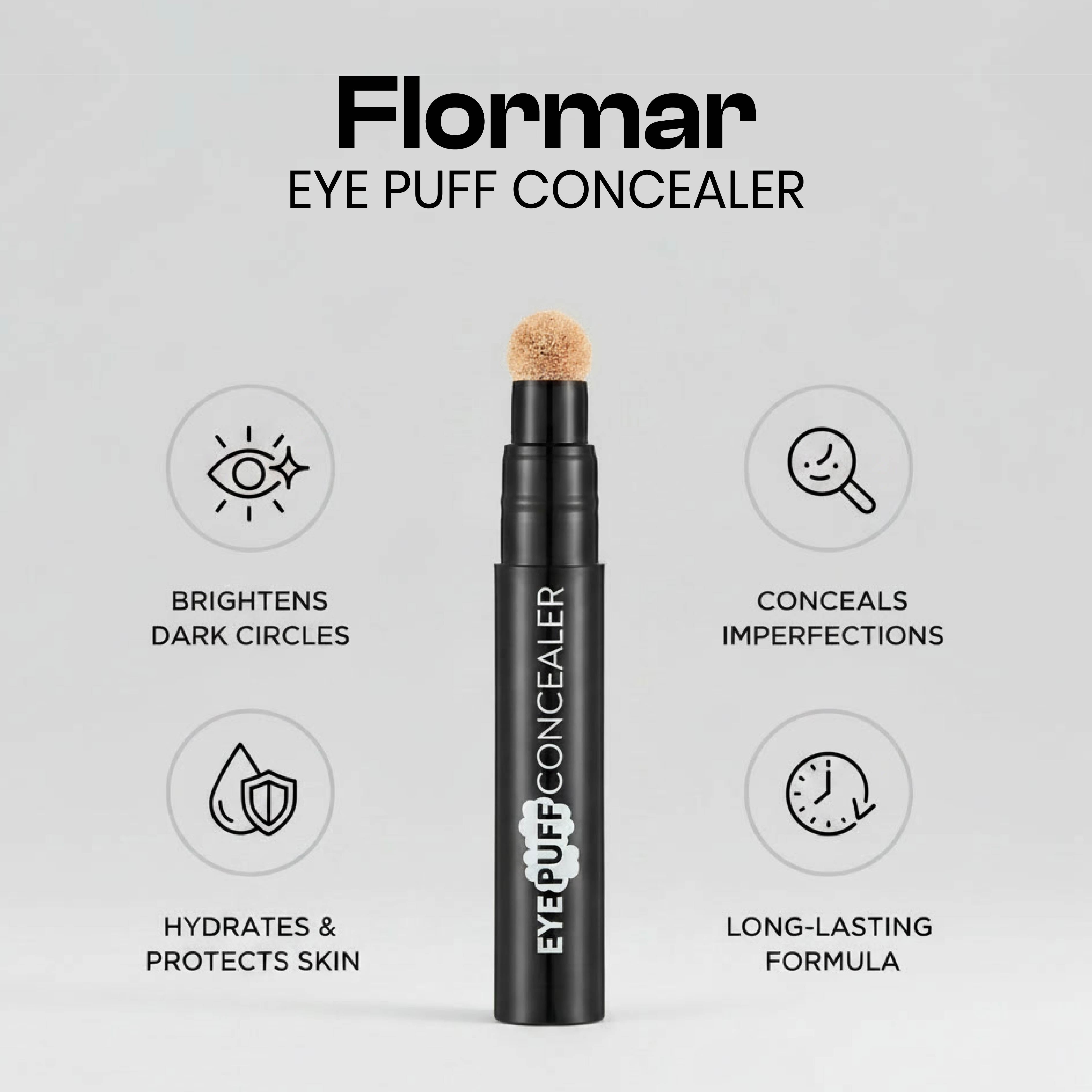 FLORMAR CONCEALER EYE PUFF