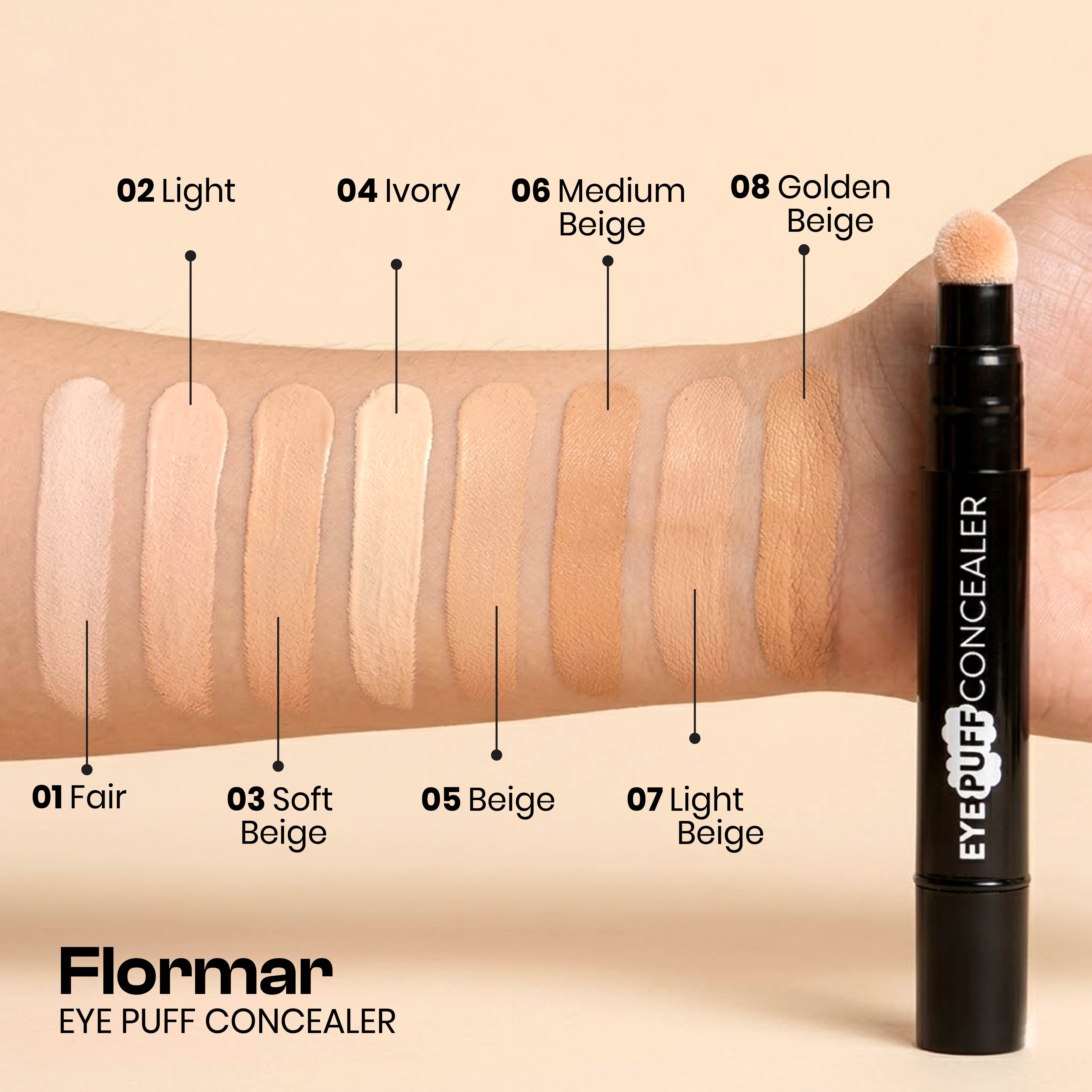FLORMAR CONCEALER EYE PUFF