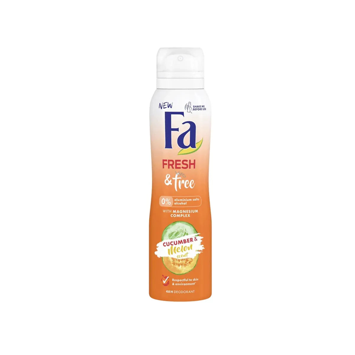 FA BODY SPRAY 200ML FRESHLY FREE CUCUMBER & MELON