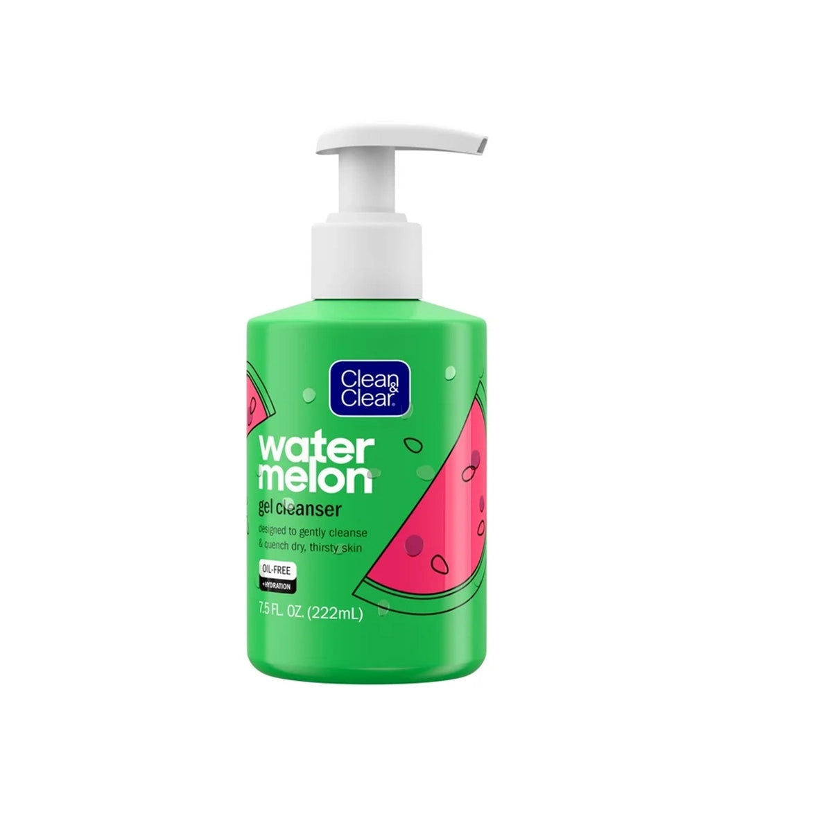 CLEAN CLEAR USA GEL CLEANSER 222ML WATER MELON
