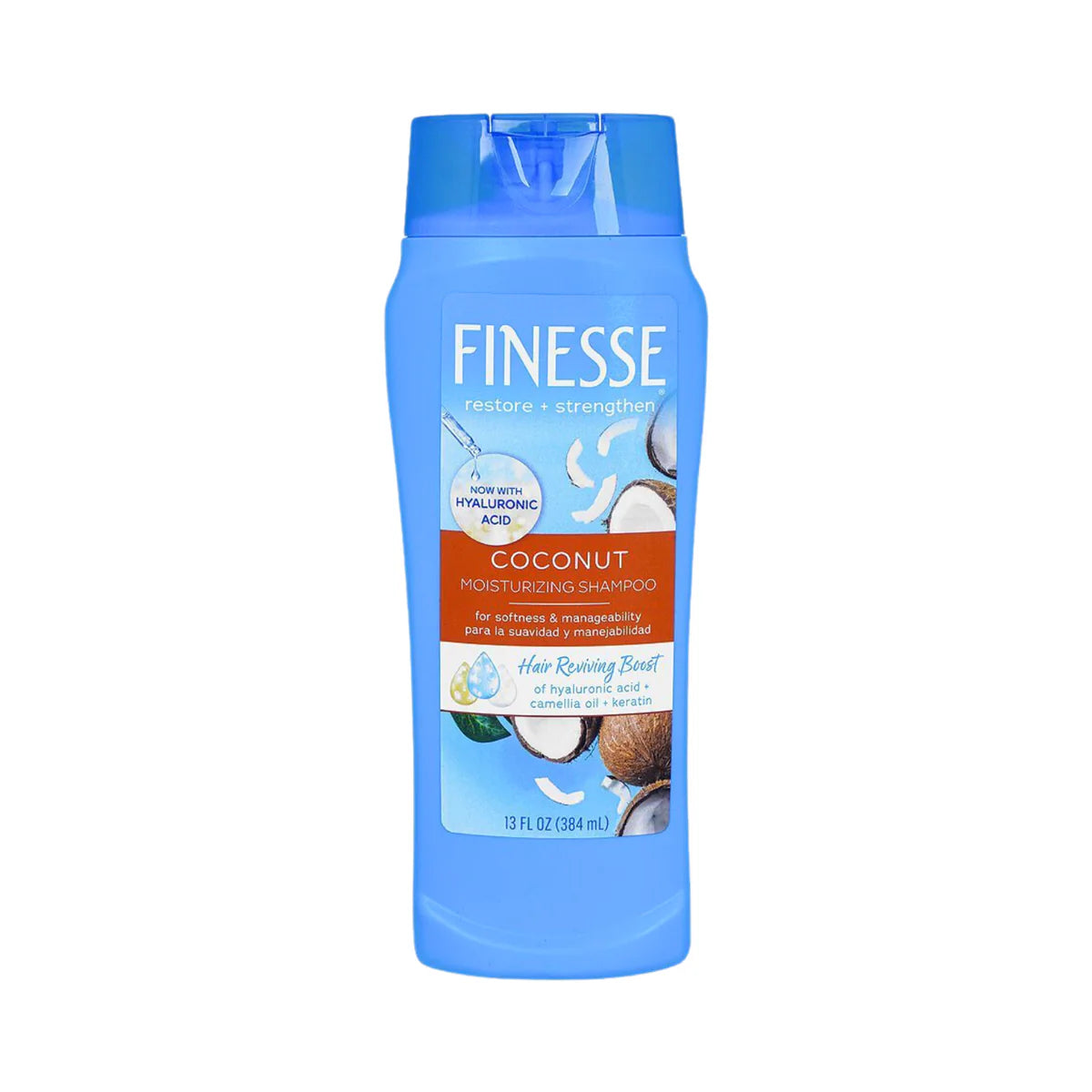 FINESSE SHAMPOO 384ML COCONUT MOISTURIZING