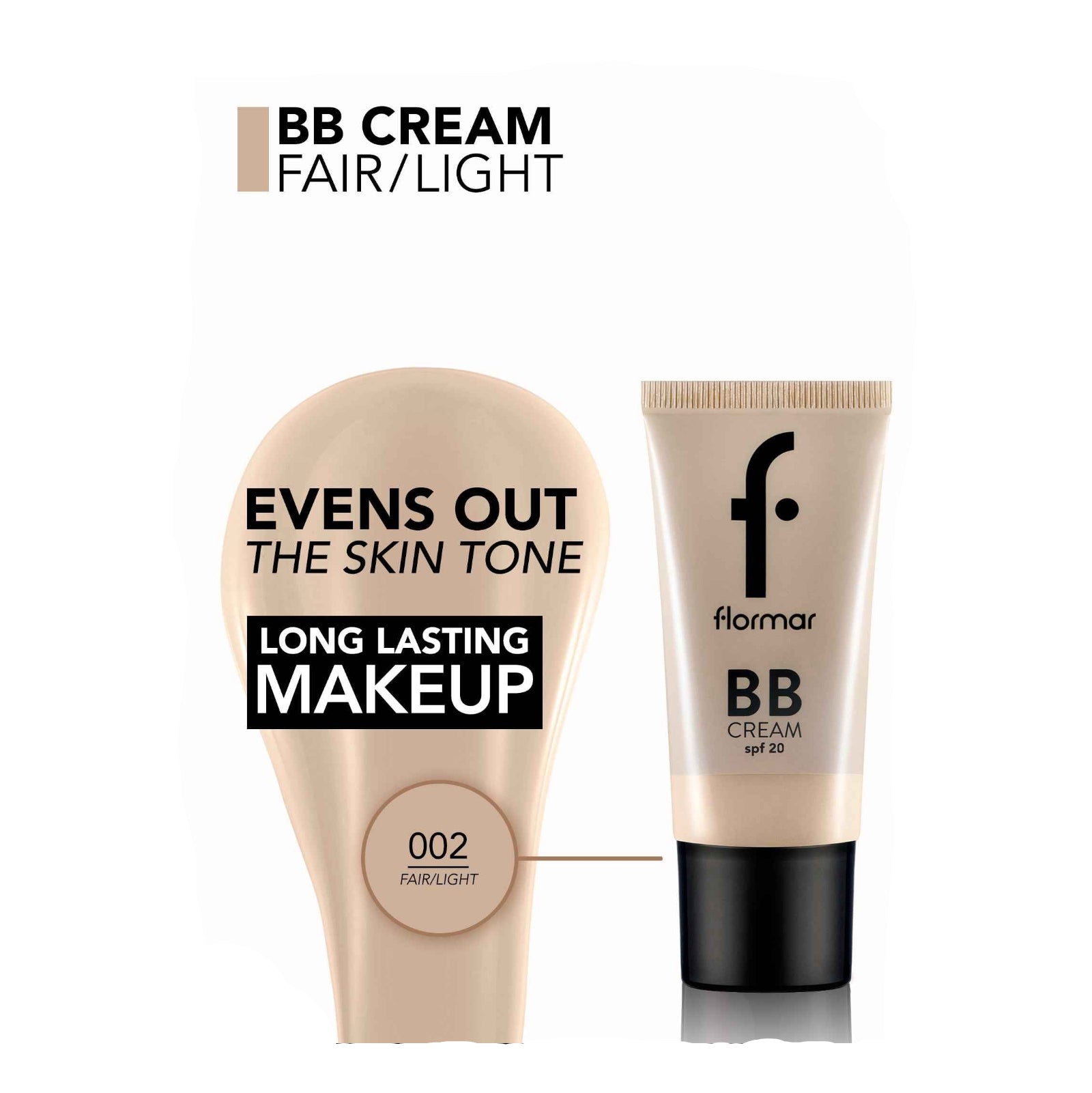 FLORMAR BB CREAM SPF20 BB02