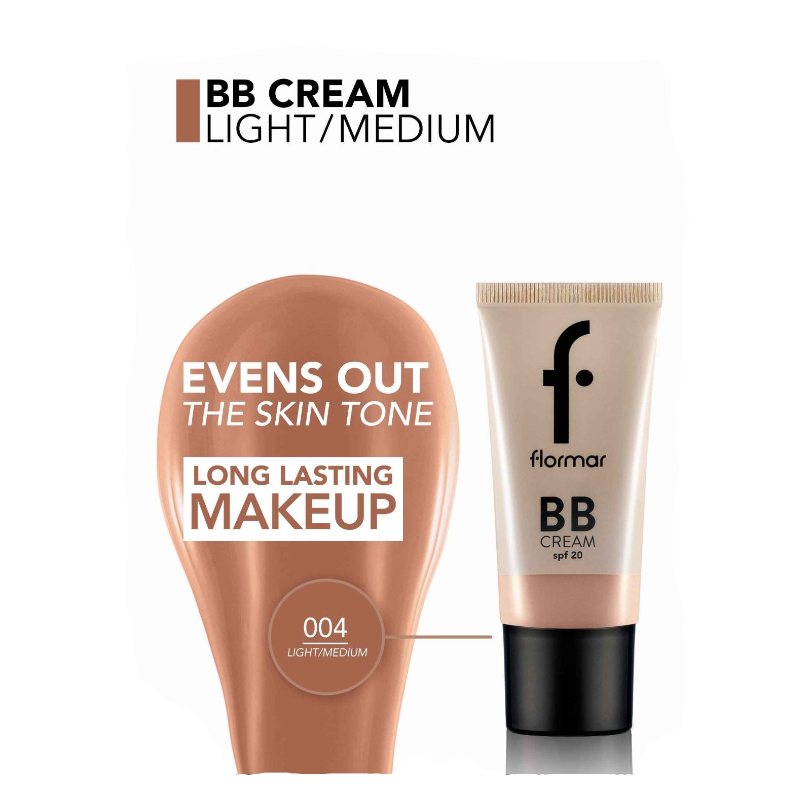 FLORMAR BB CREAM SPF20 BB04