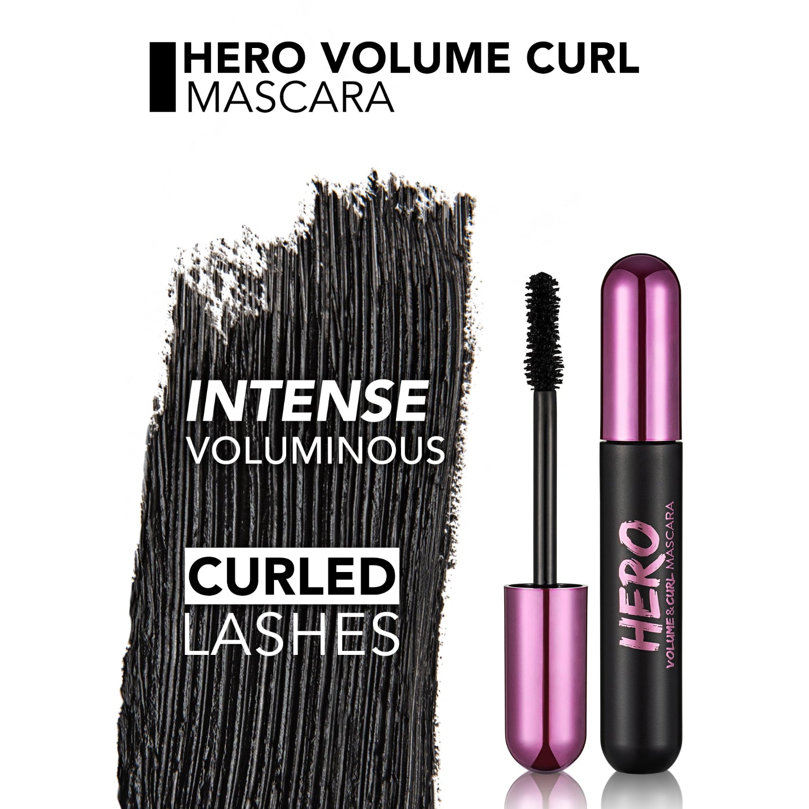 FLORMAR MASCARA HERO VOLUME CURL